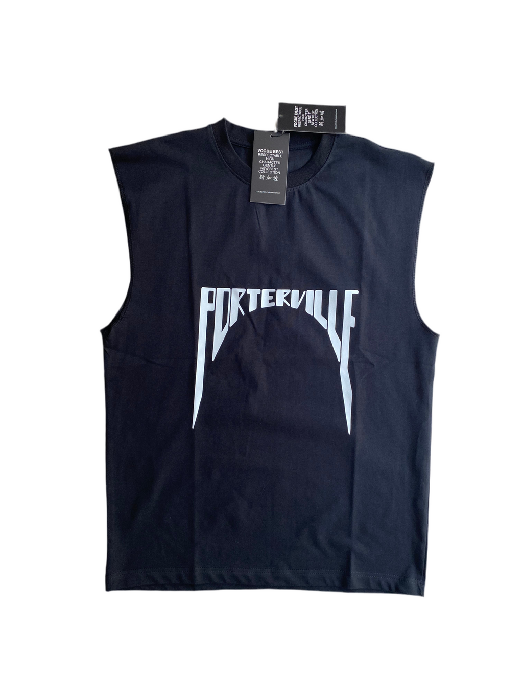 Sleeveless T-shirt