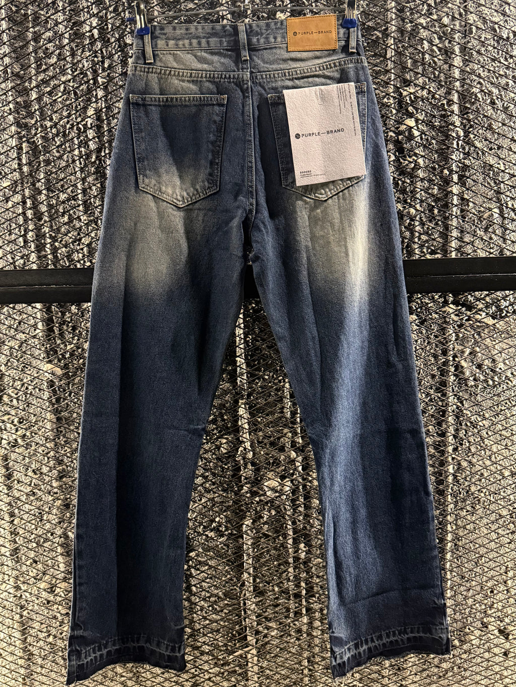 Flared denim