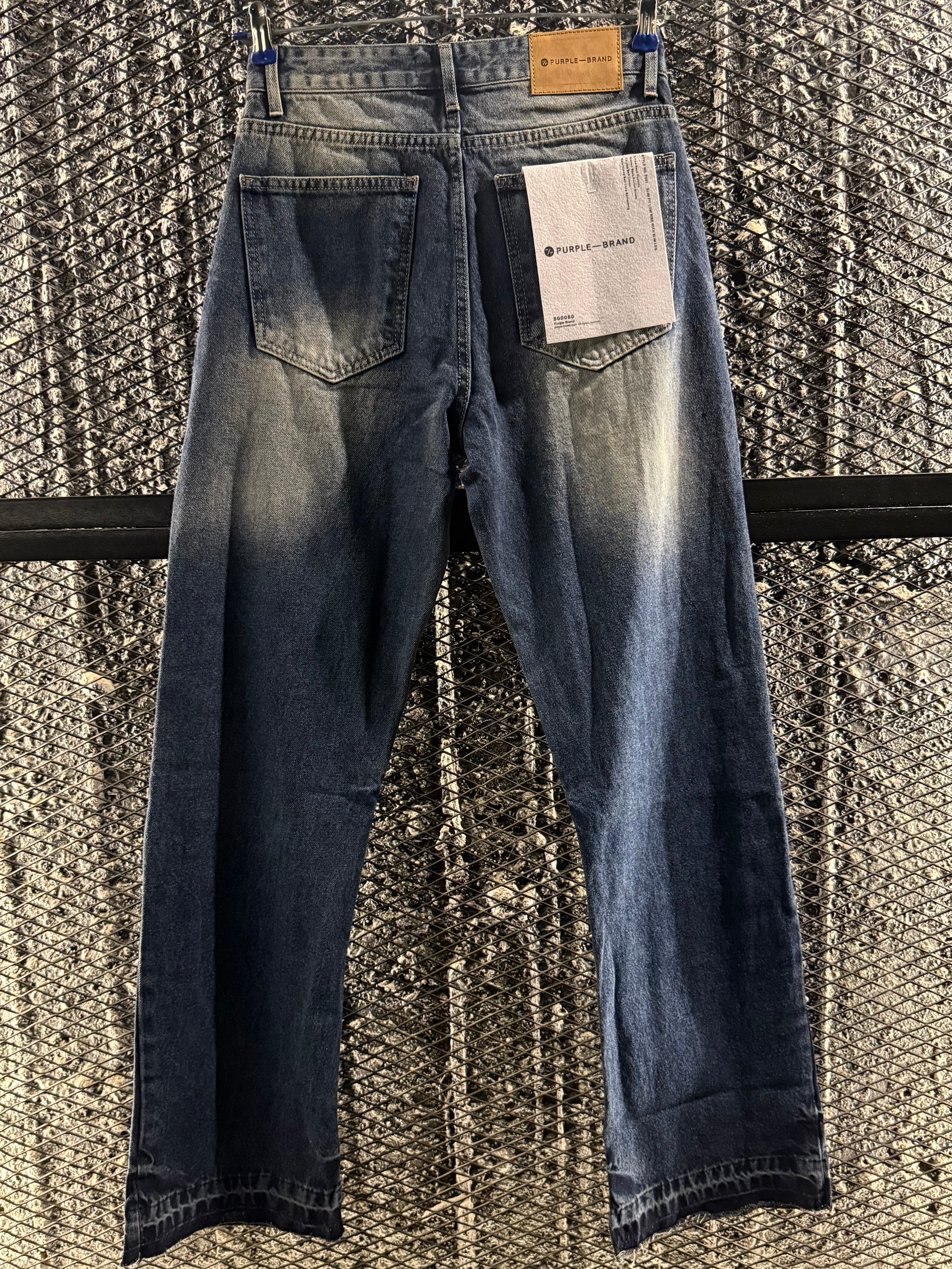 Flared denim