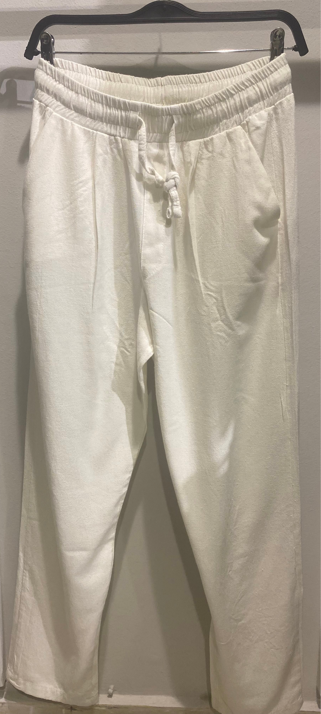 Pure linen pant