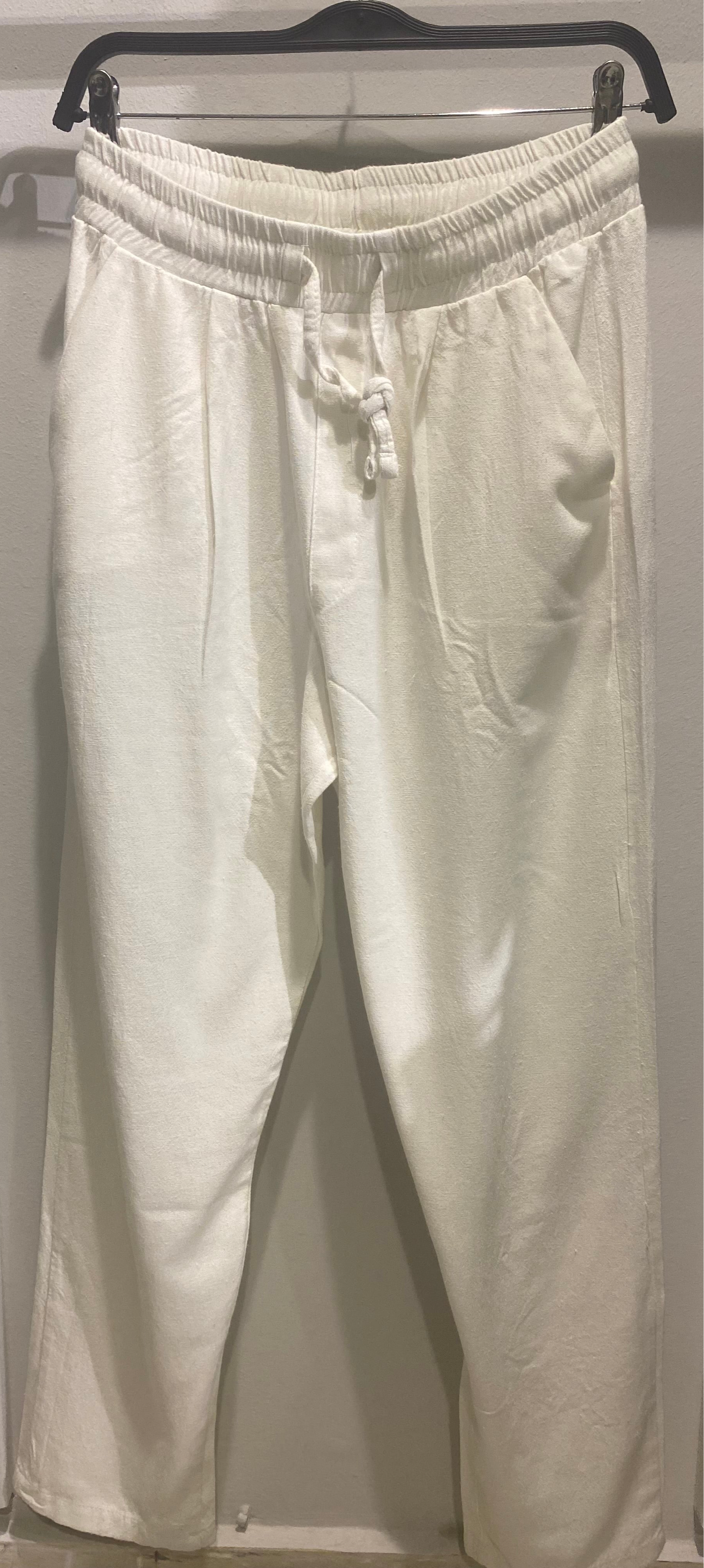 Pure linen pant
