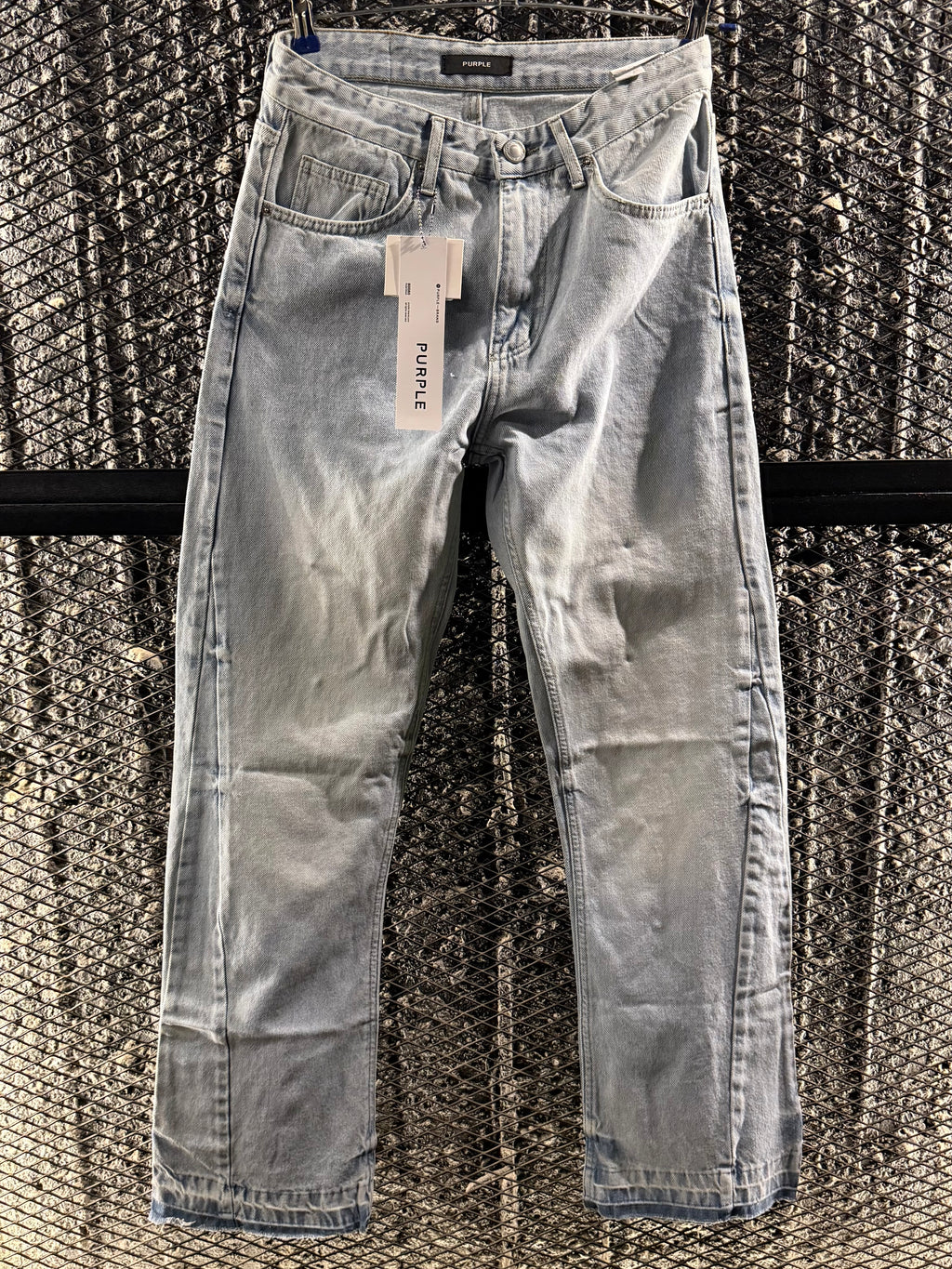Flared denim