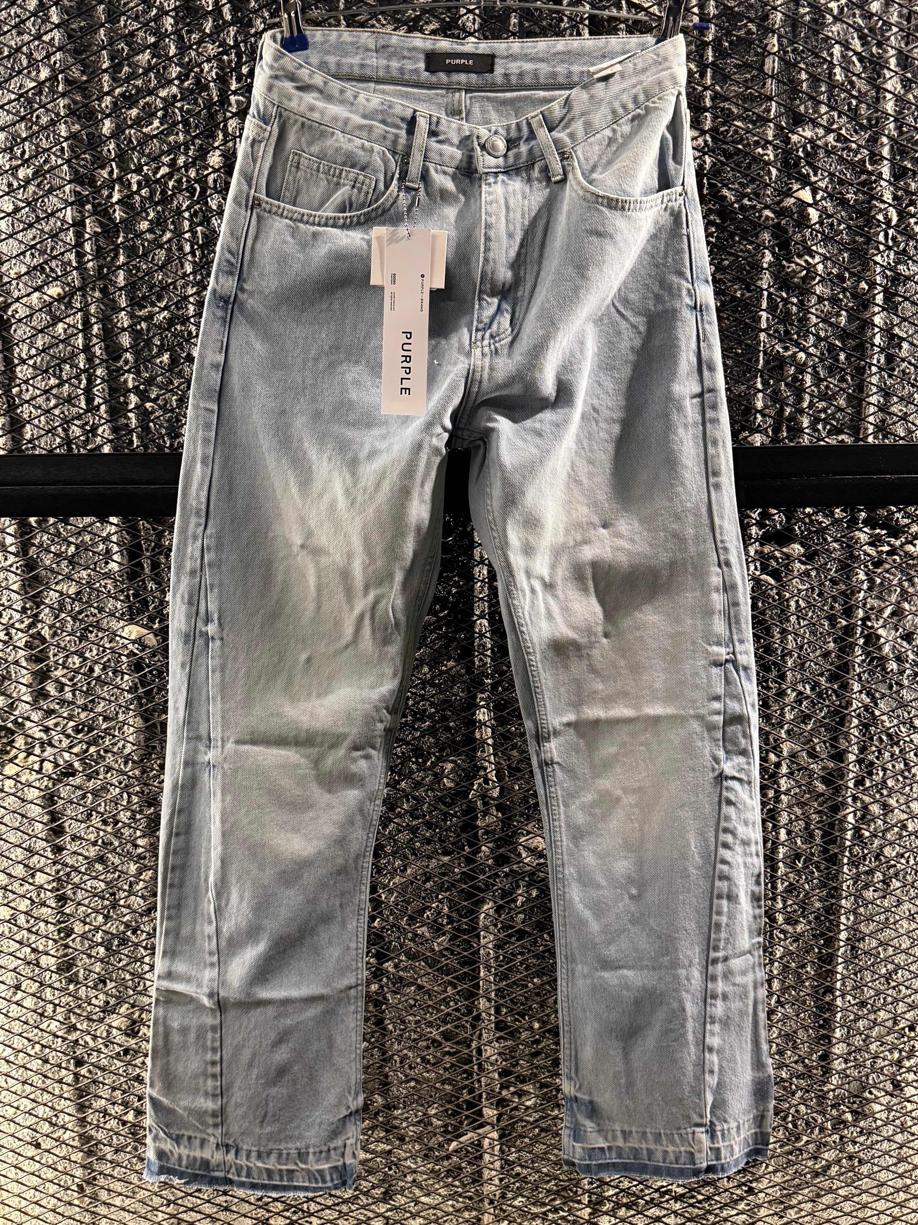 Flared denim