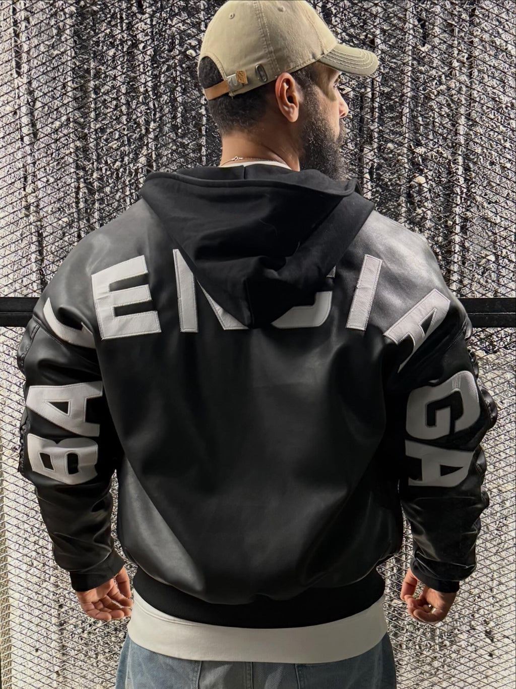 Balenciaga leather jacket