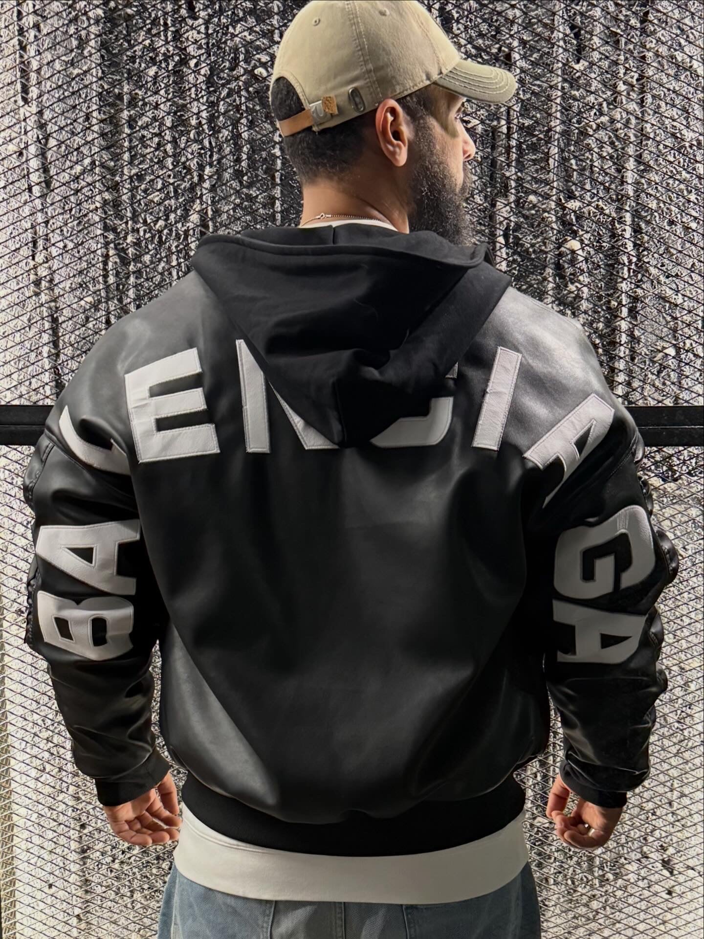 Balenciaga leather jacket