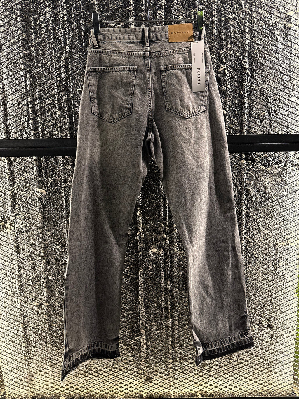 Flared denim