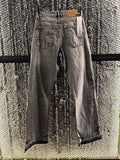 Flared denim