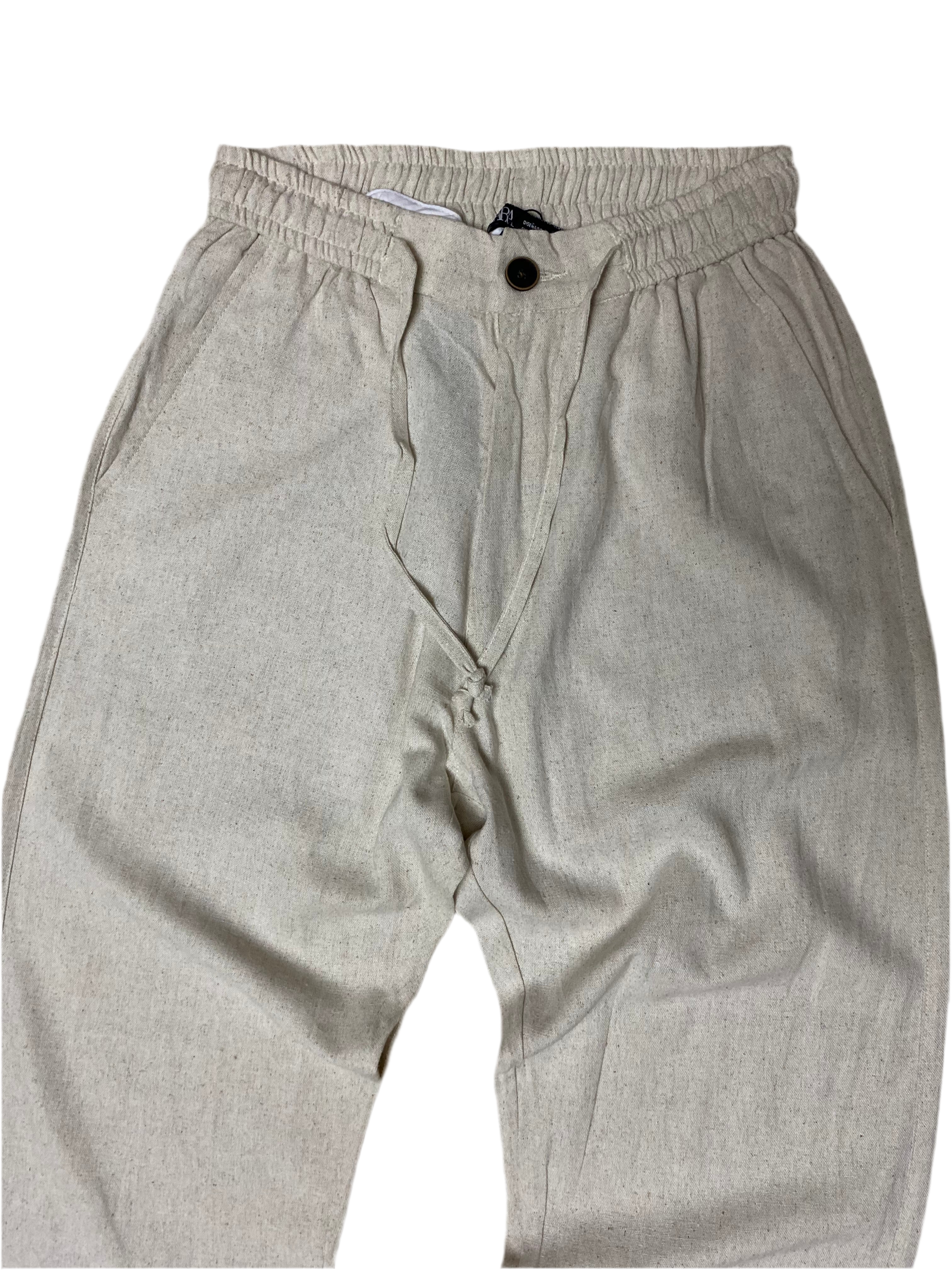 Pure linen pant