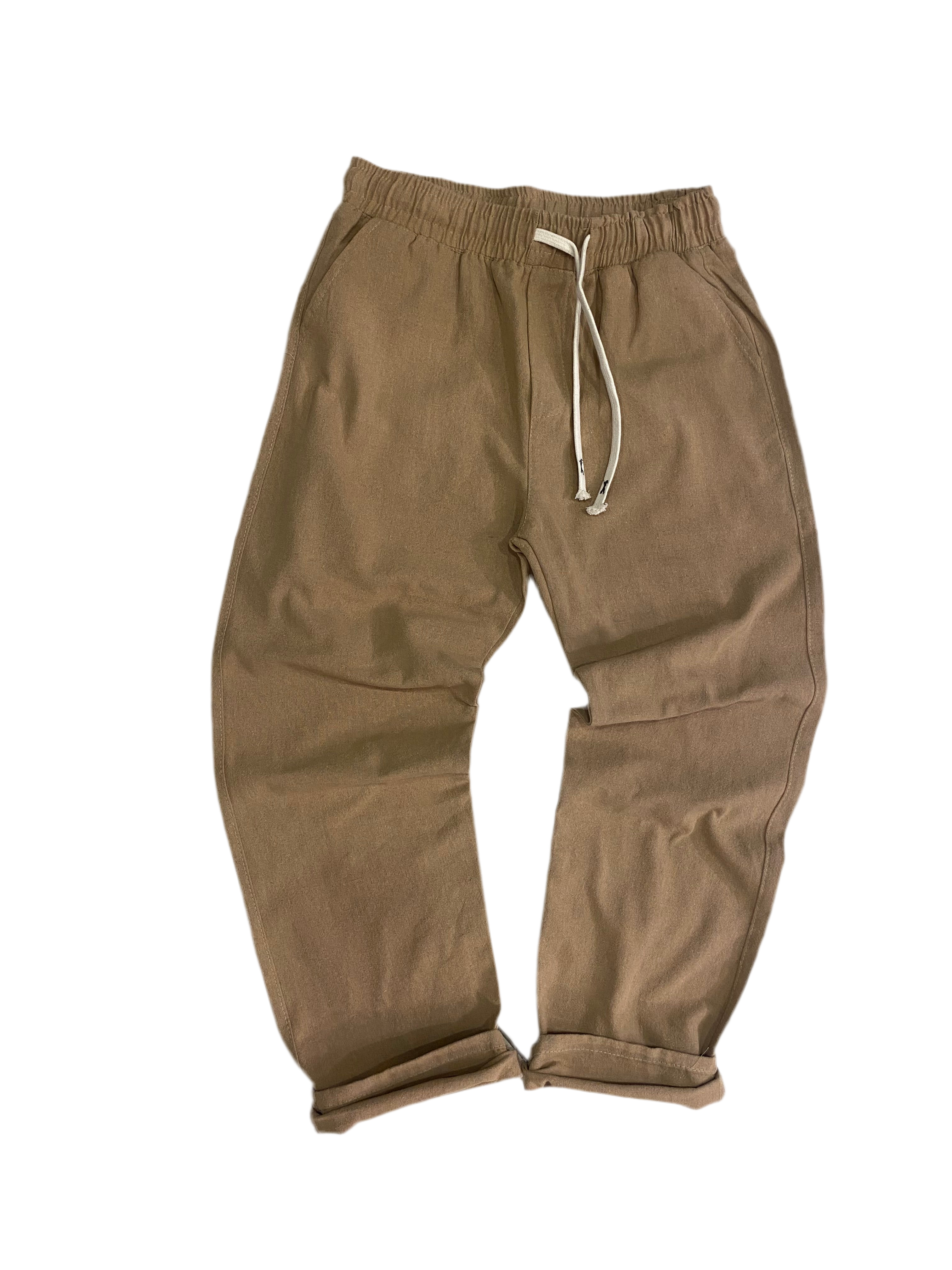 Pure linen pant