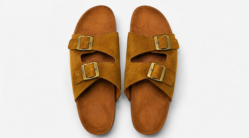Double Strap Buckle Sandals