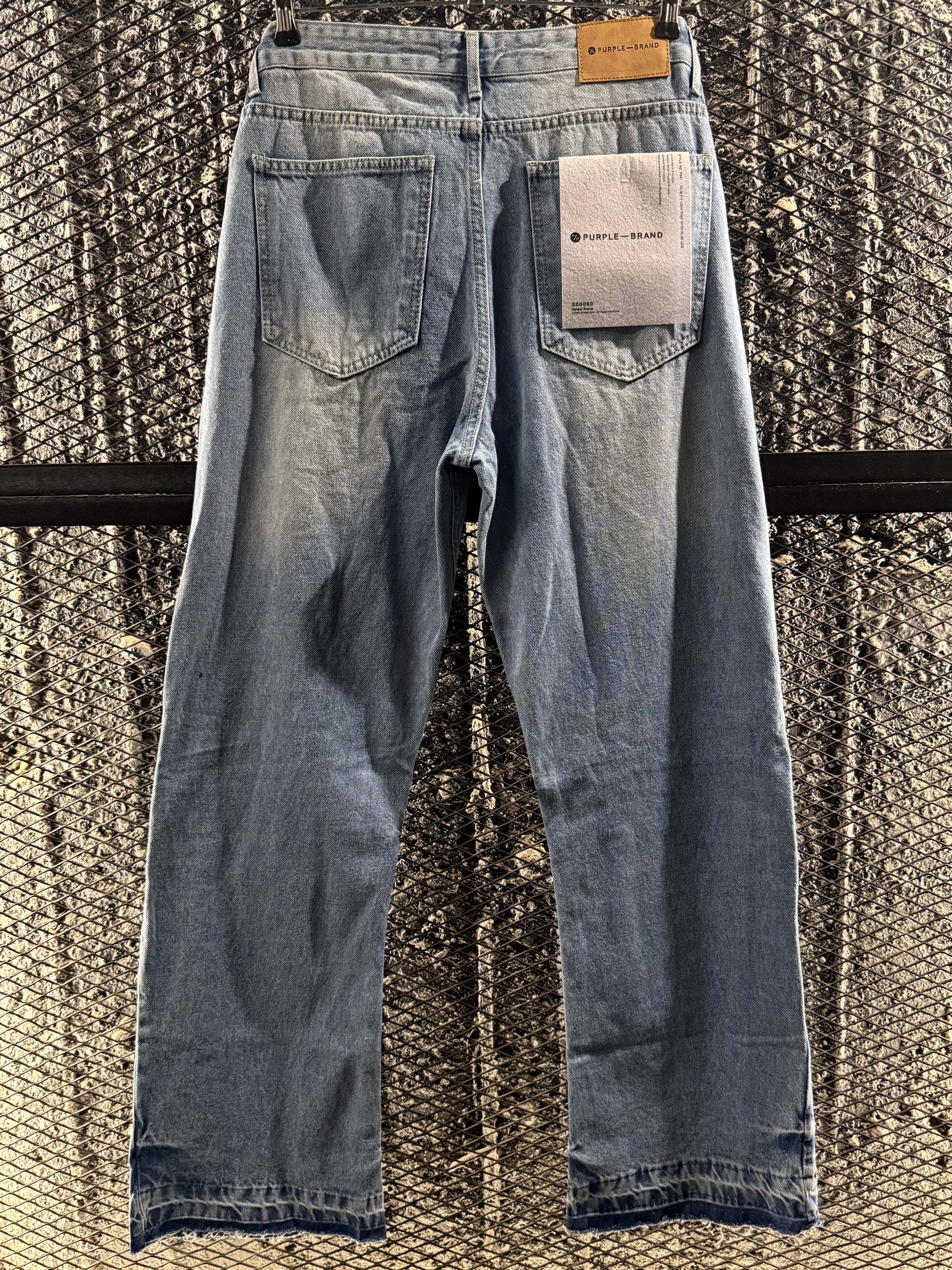 Flared denim