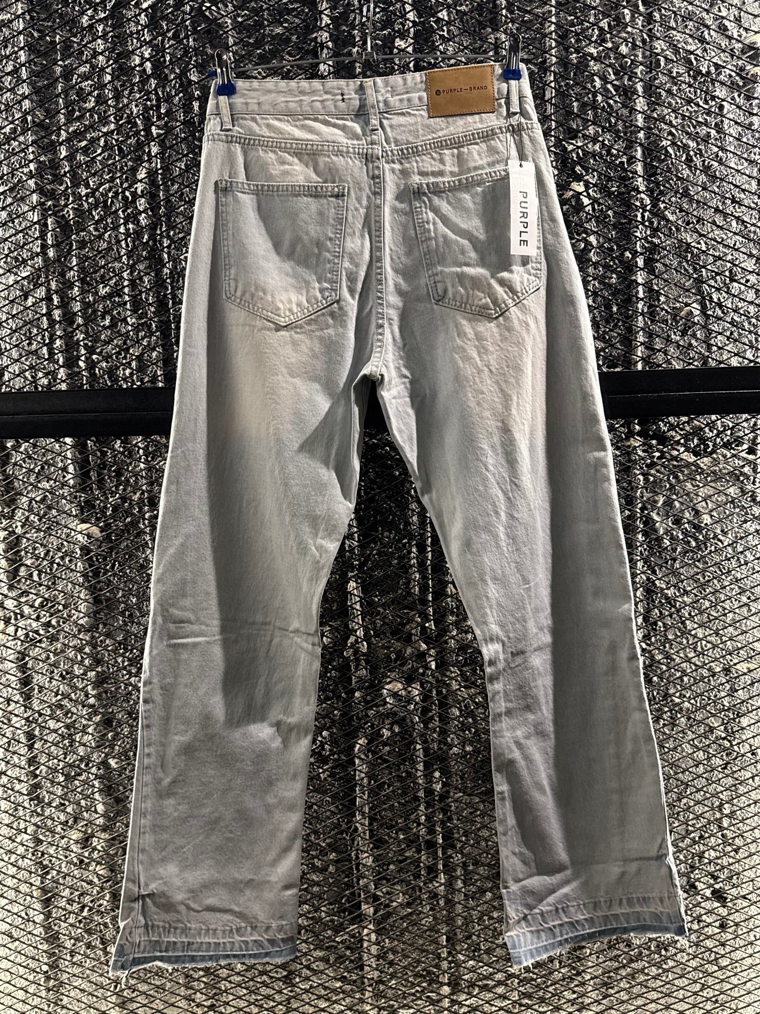 Flared denim