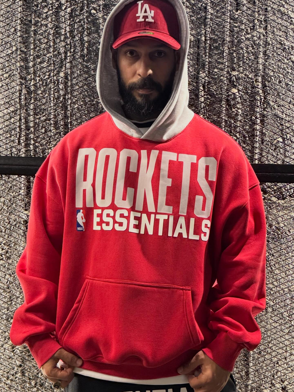 Extra oversized essentials hoodie