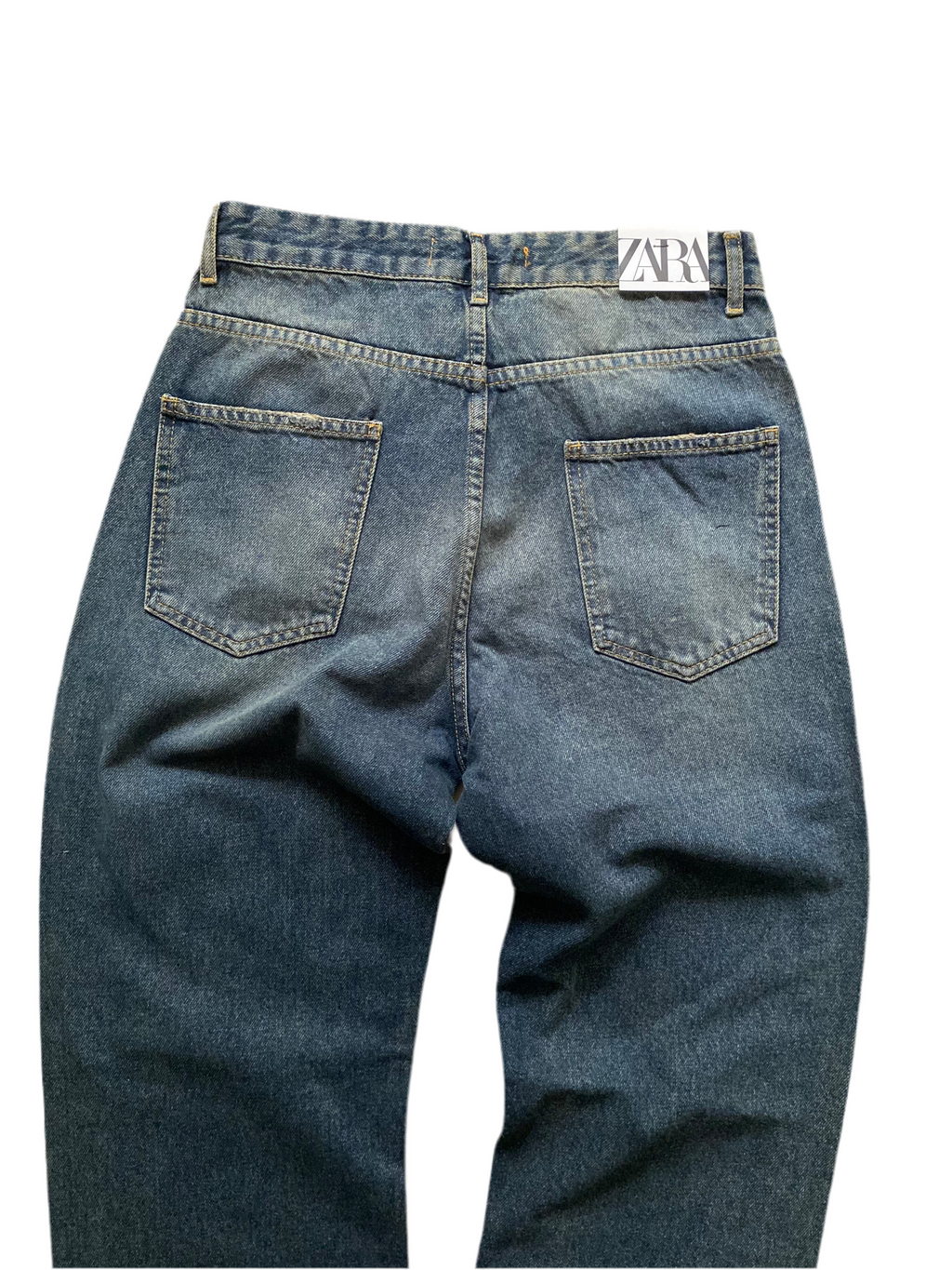 Wide leg jeans