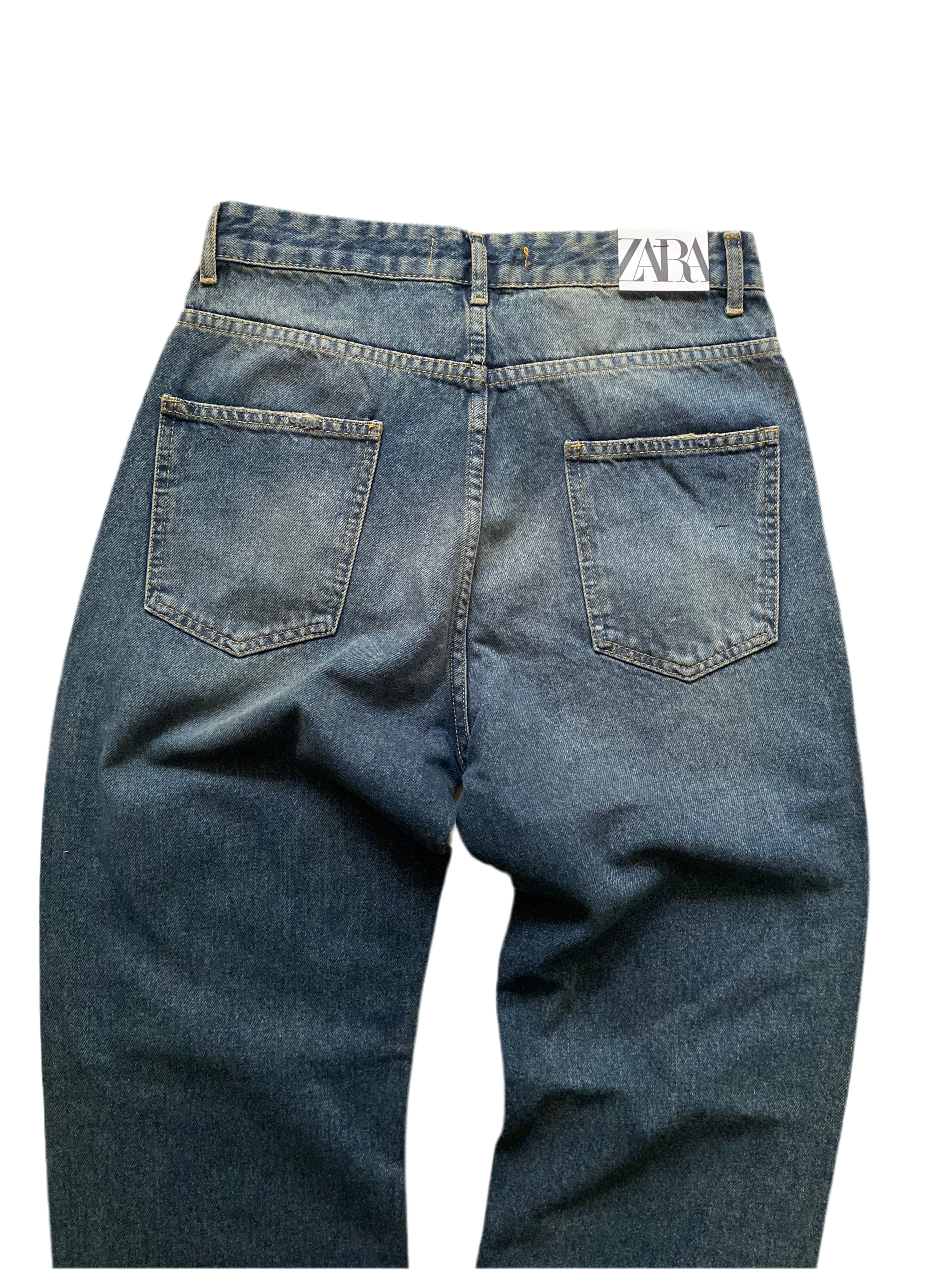 Wide leg jeans