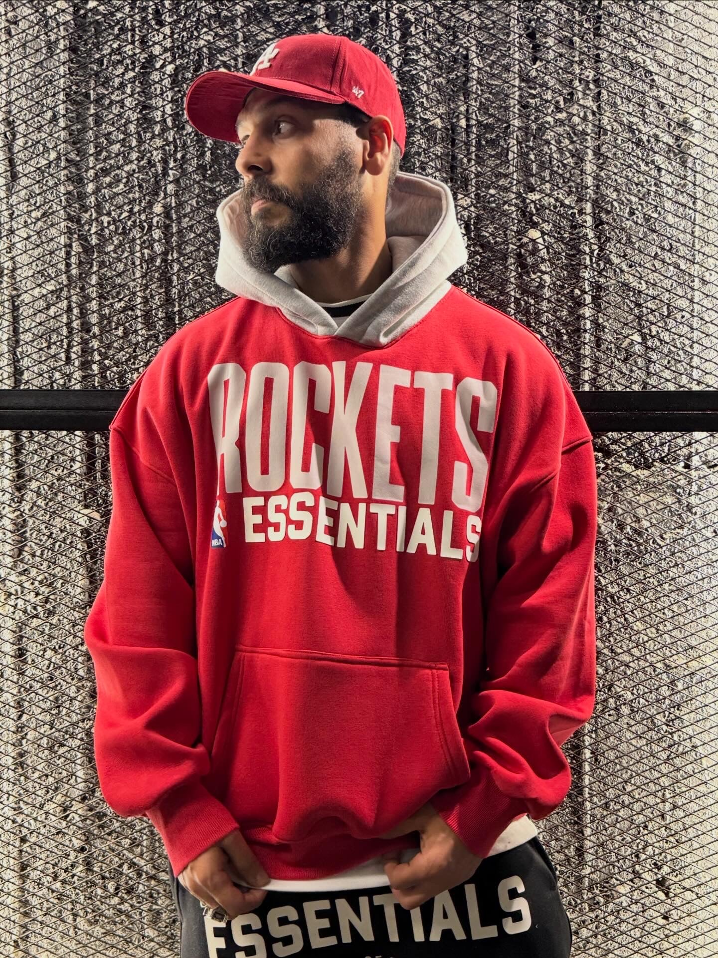 Extra oversized essentials hoodie