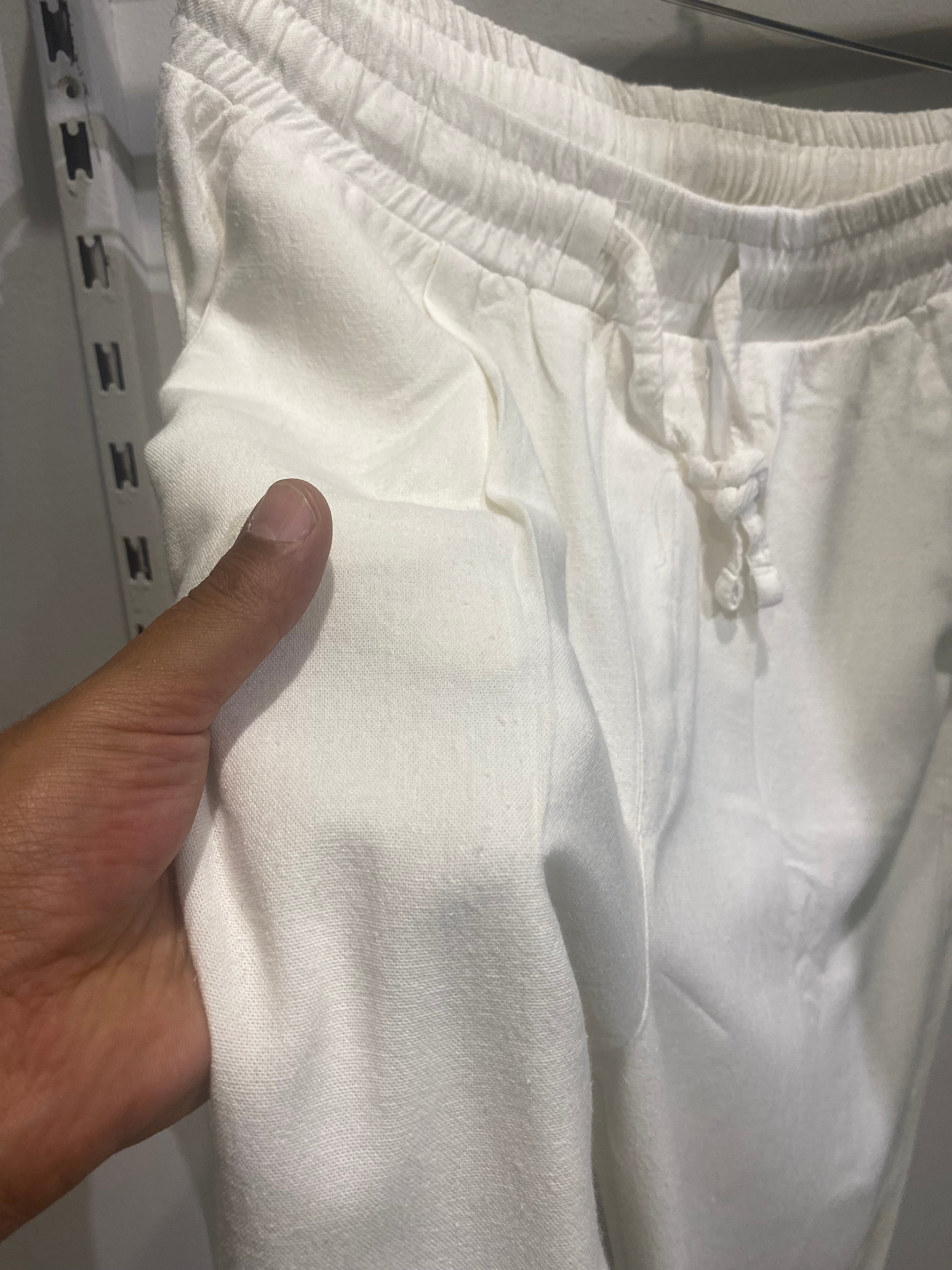 Pure linen pant