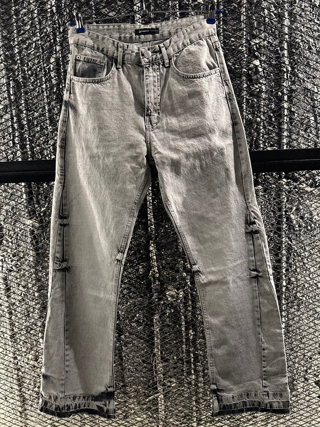 Flared denim