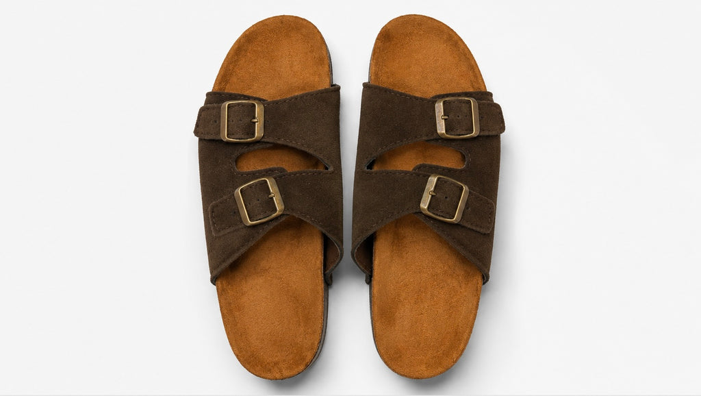 Double Strap Buckle Sandals