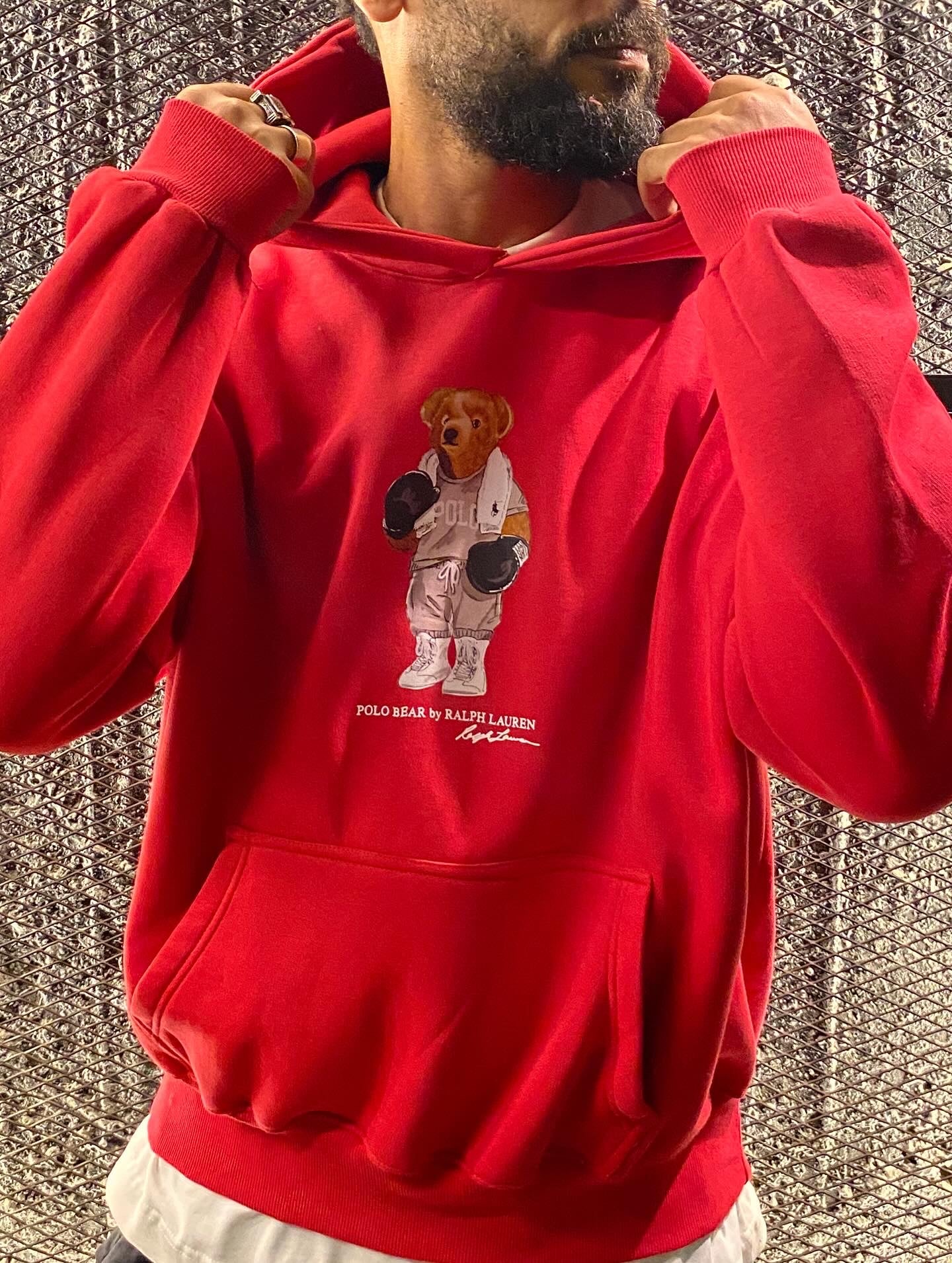 TDbear extra oversized hoodie