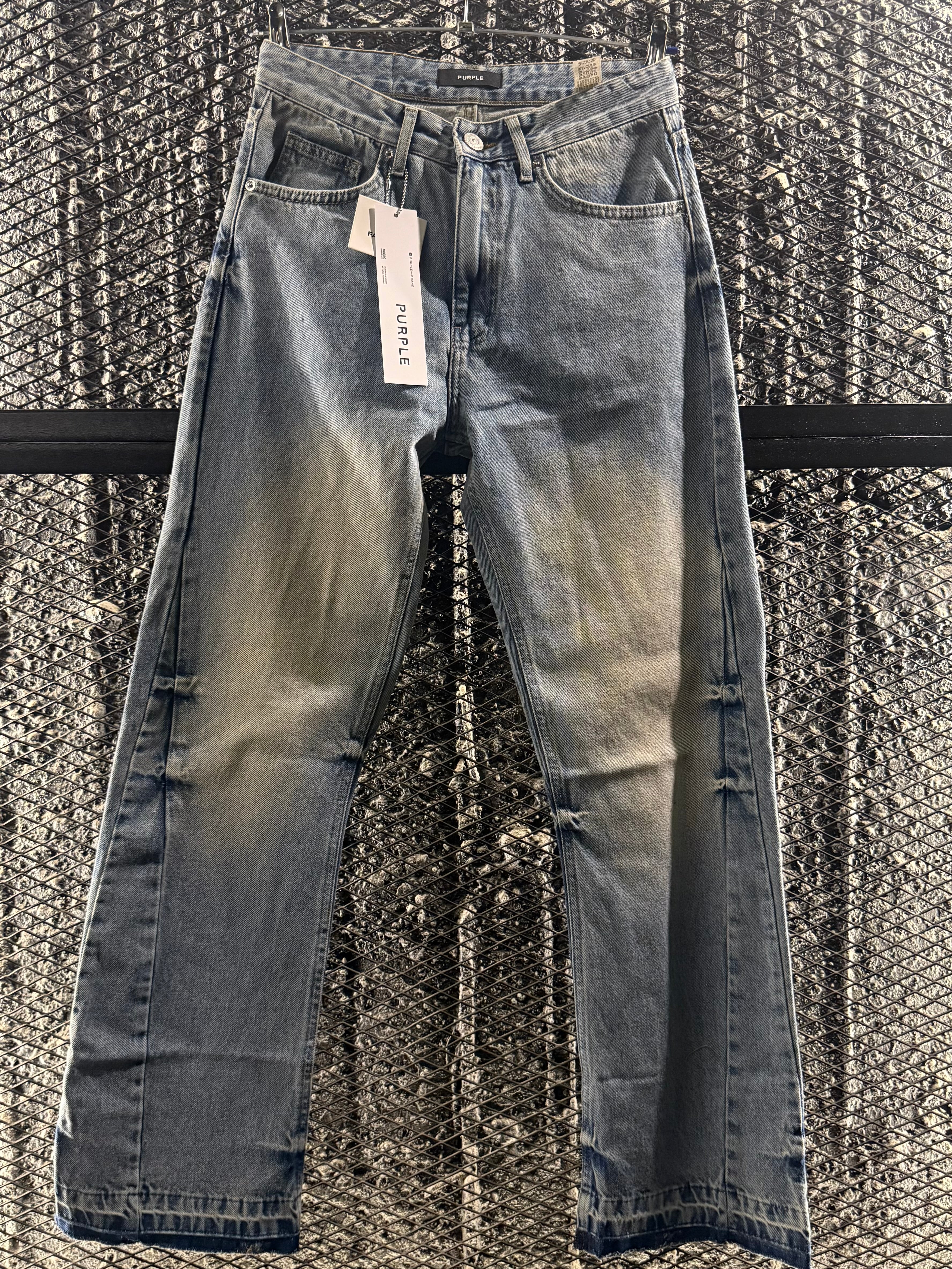 Flared denim