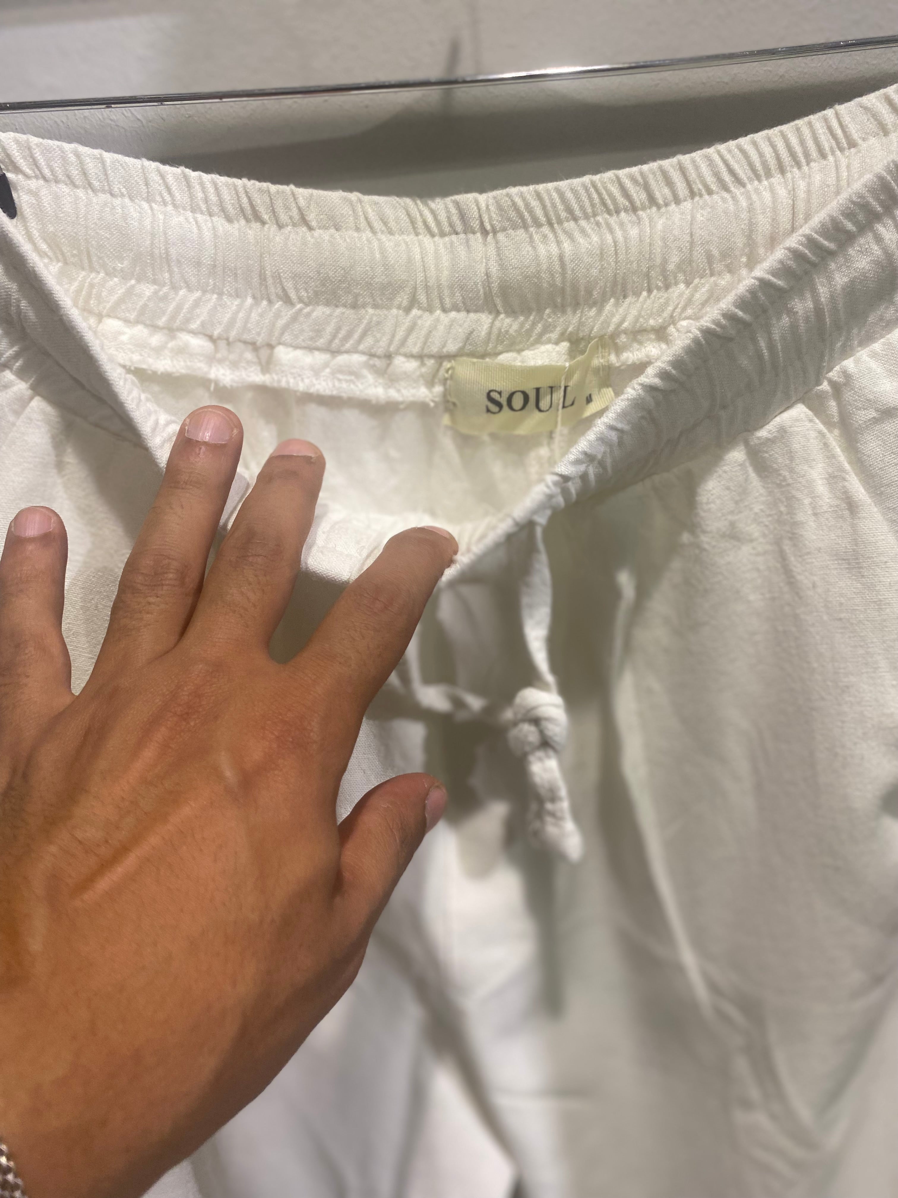 Pure linen pant