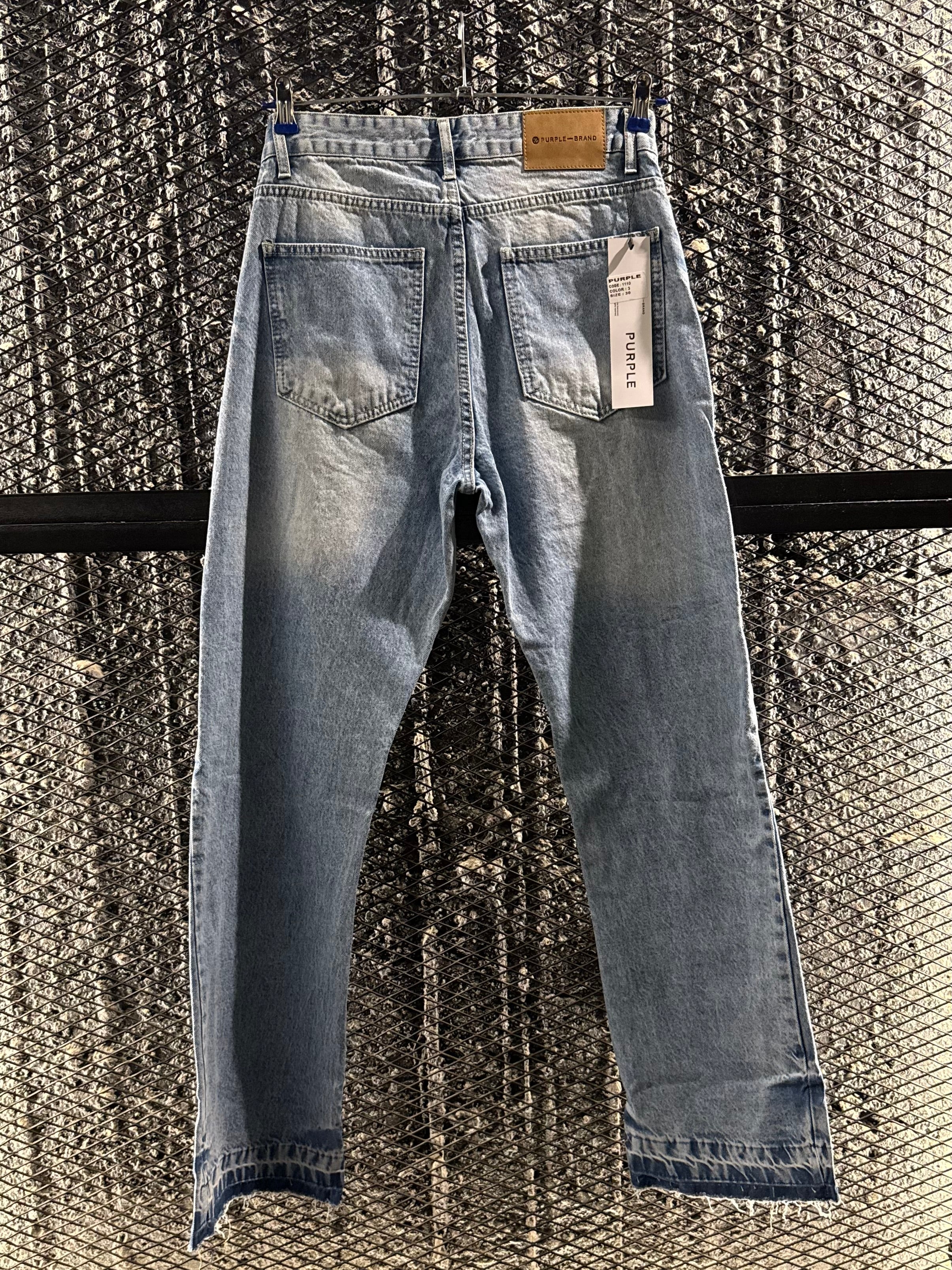 Flared denim