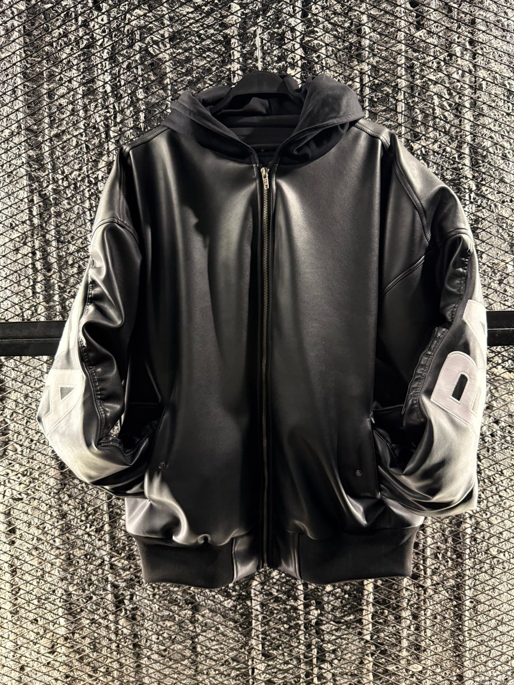 Balenciaga leather jacket