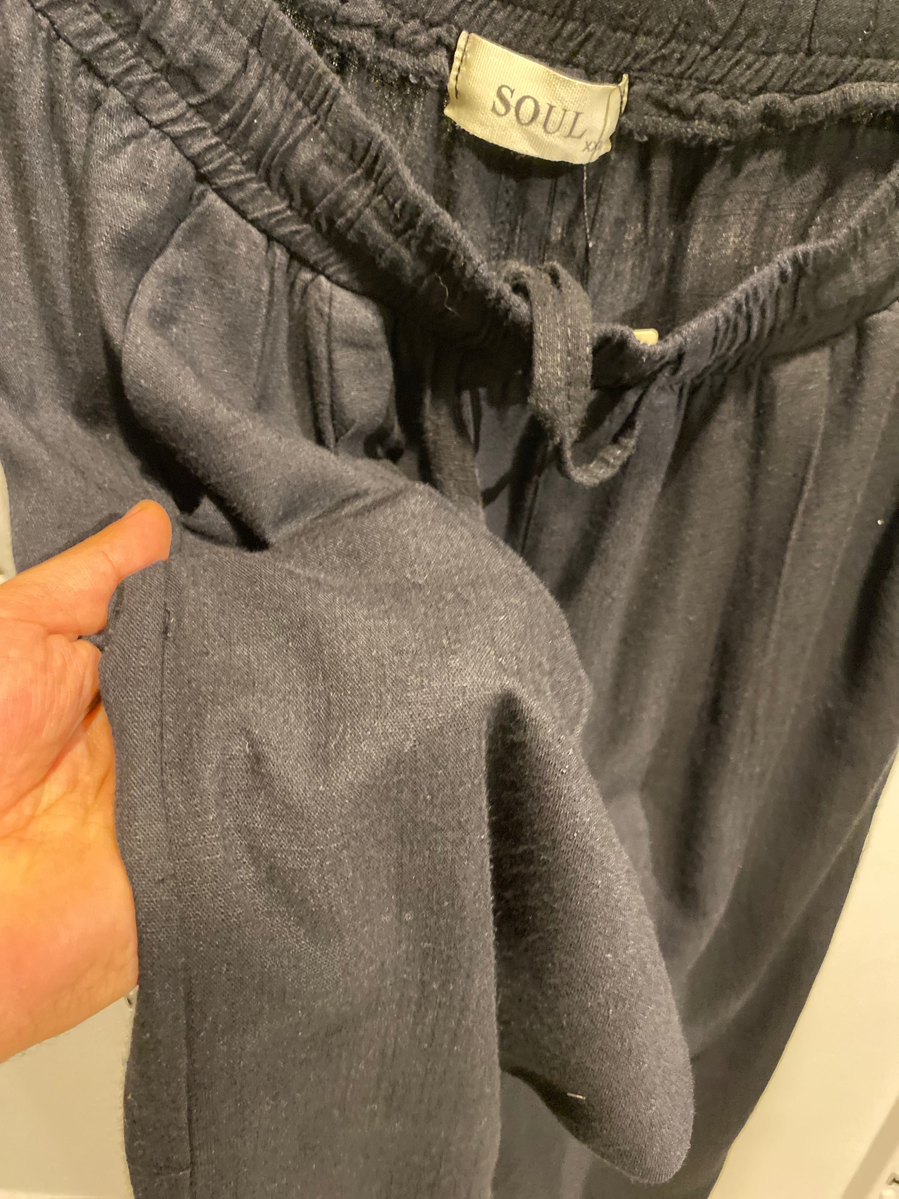 Pure linen pant