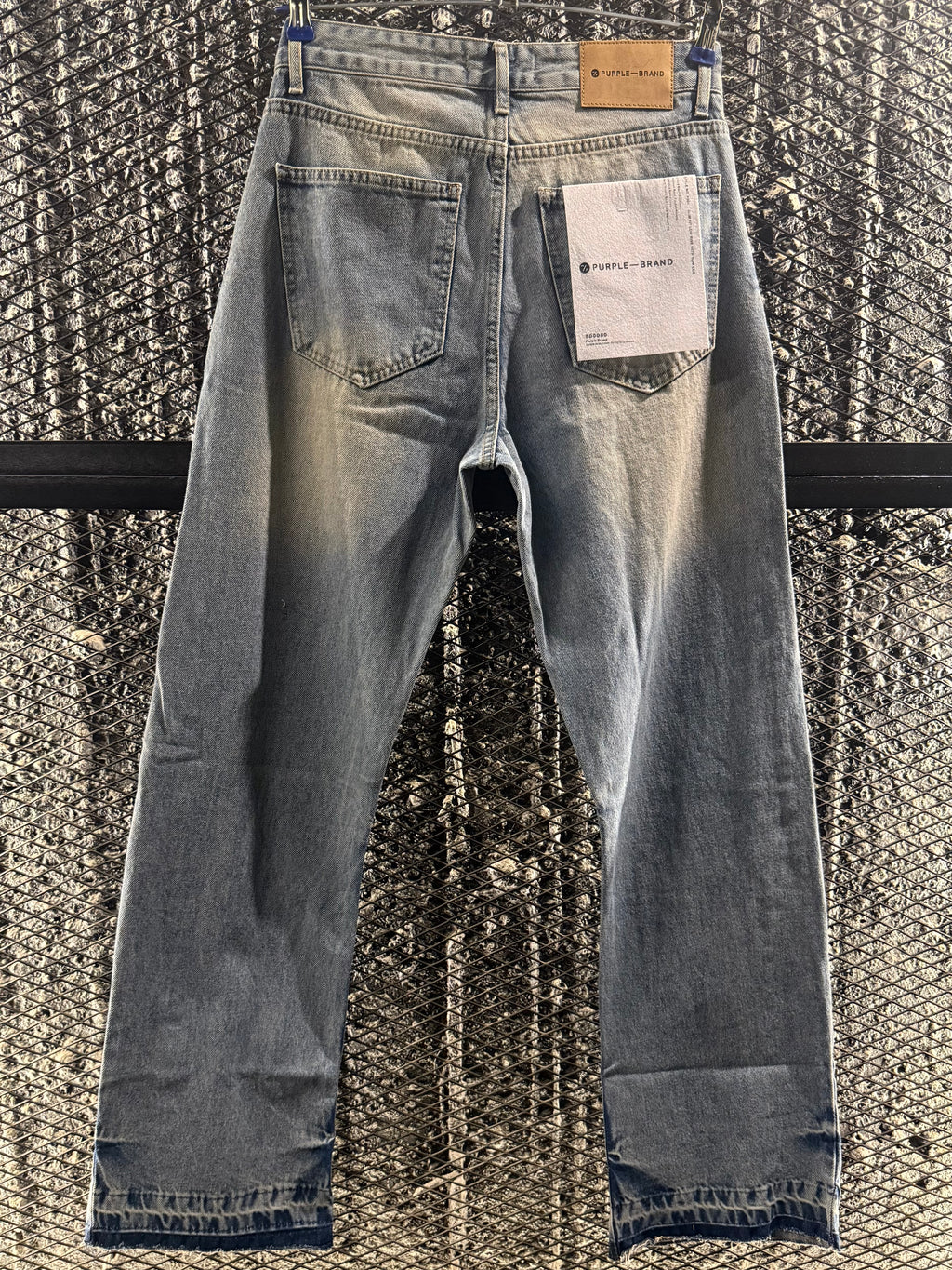 Flared denim