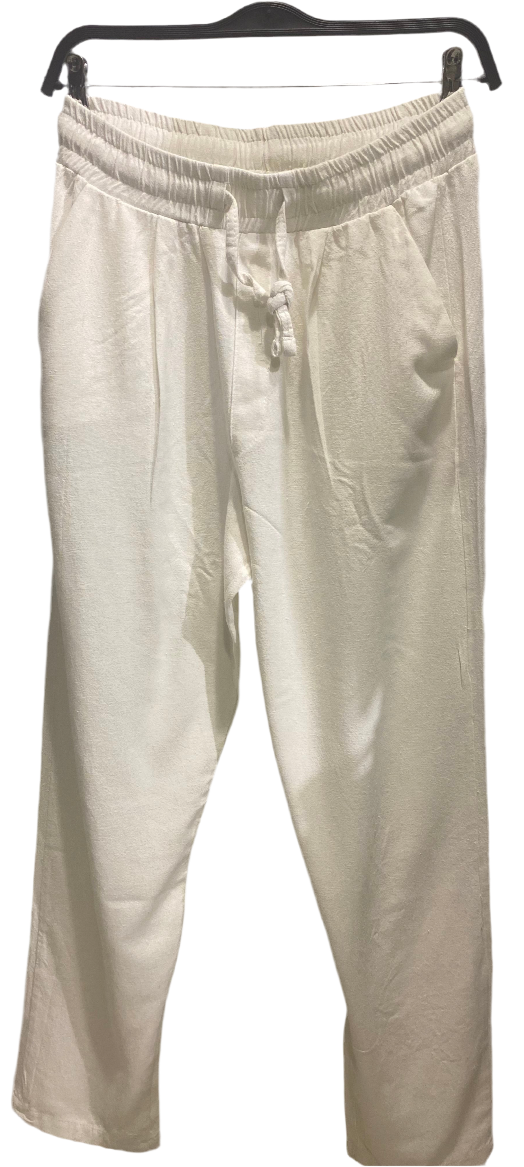 Pure linen pant