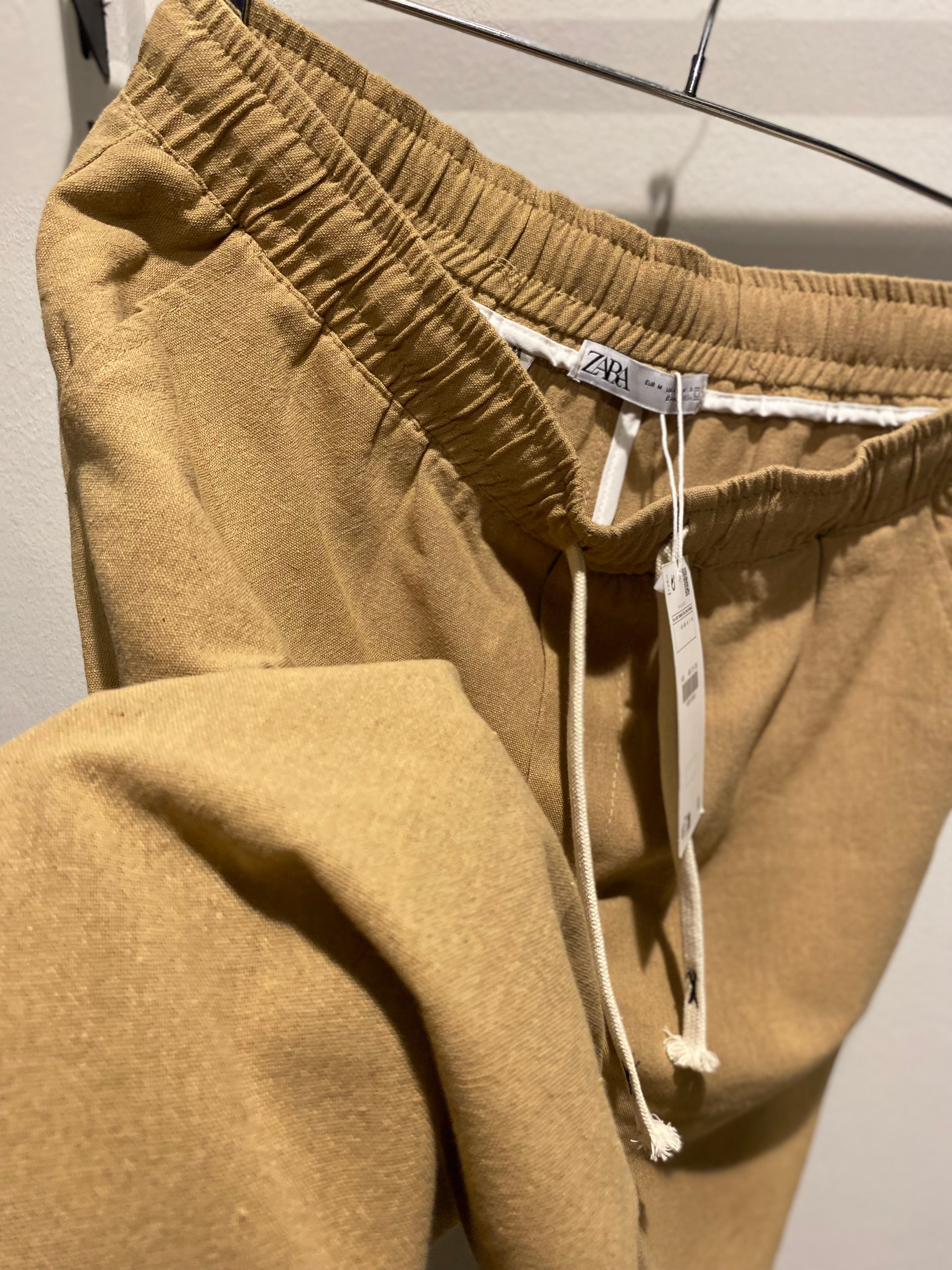 Pure linen pant
