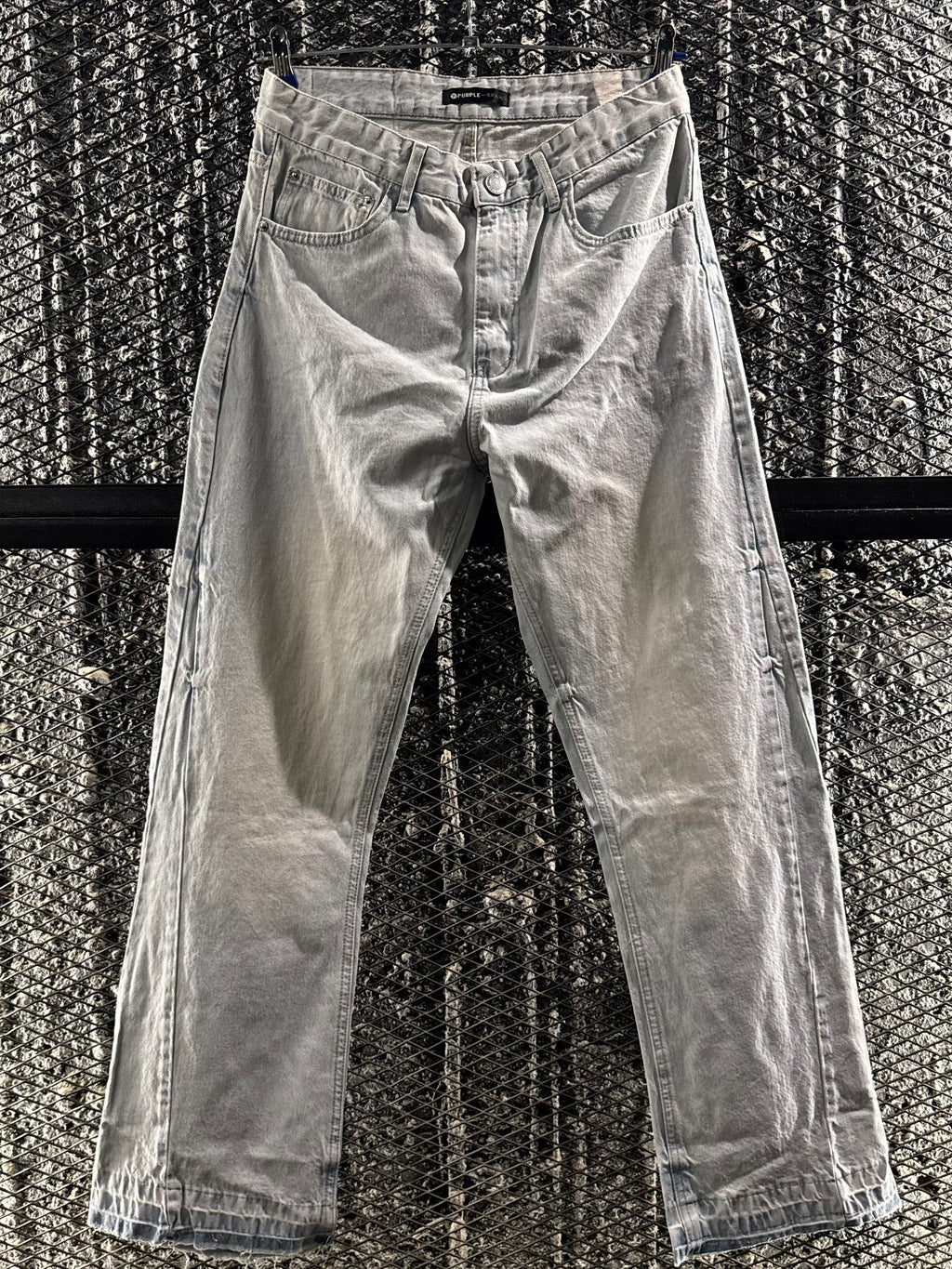 Flared denim