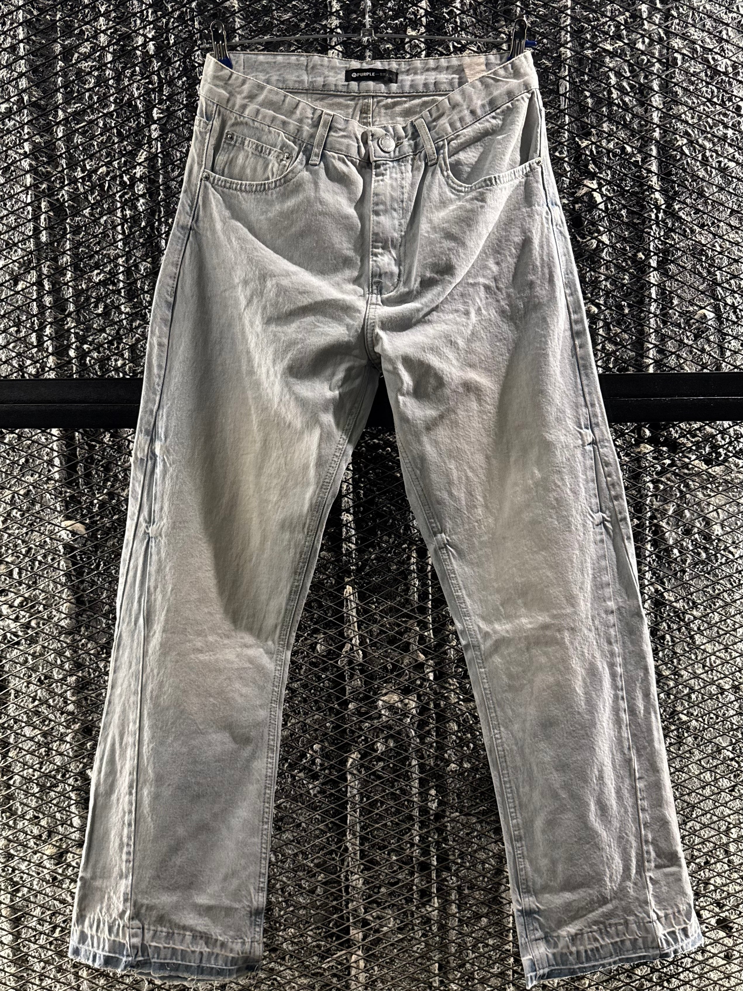 Flared denim