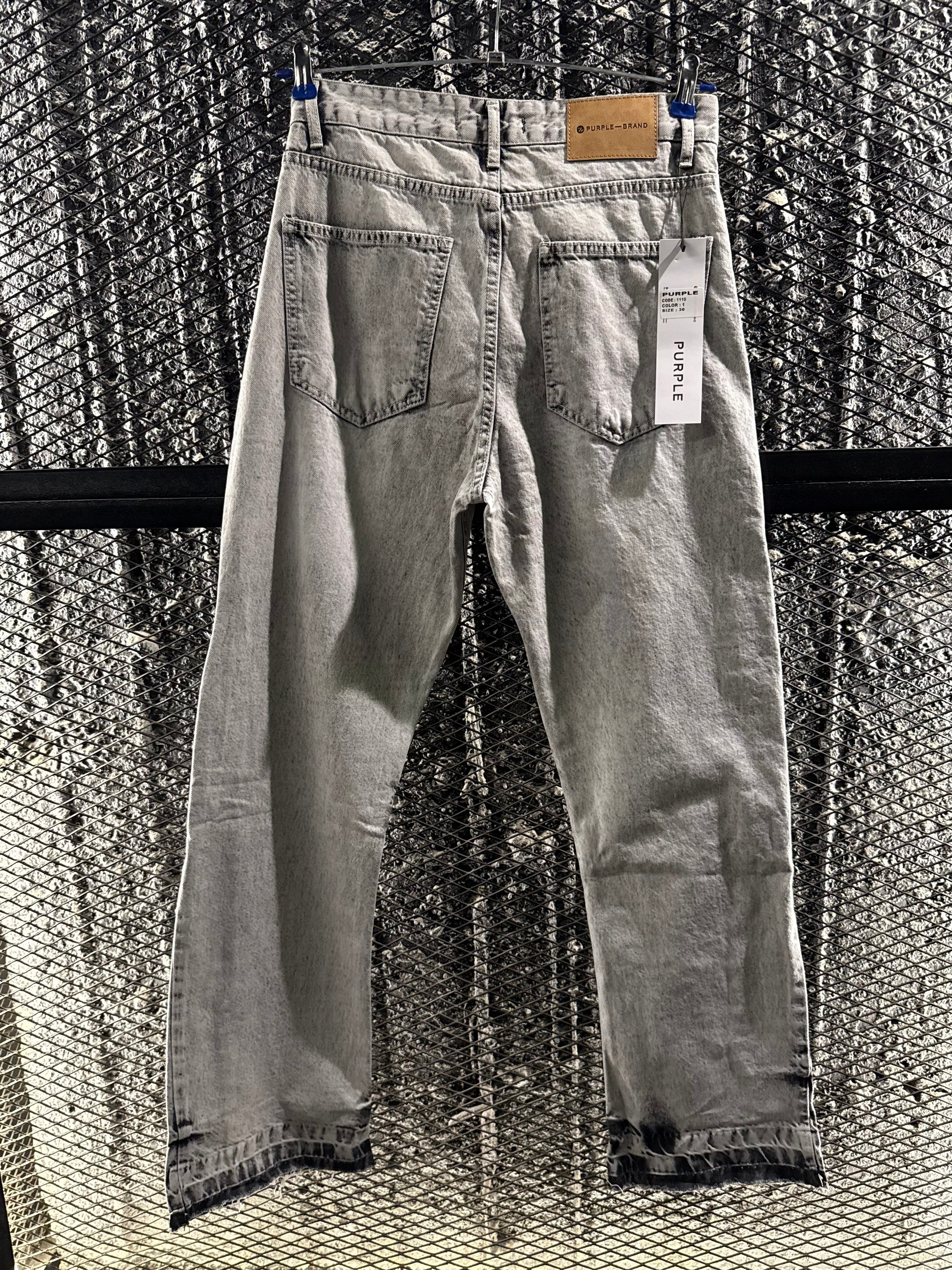 Flared denim