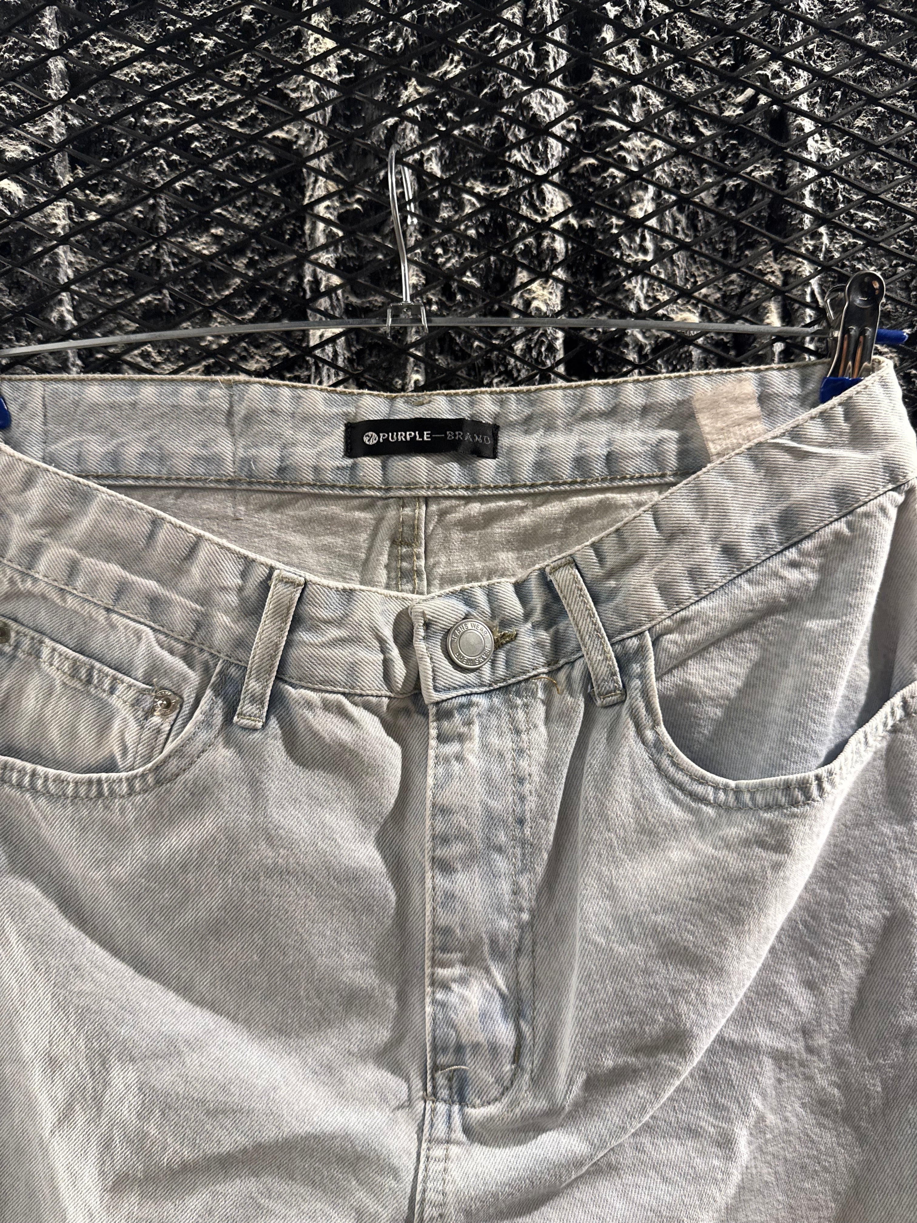 Flared denim