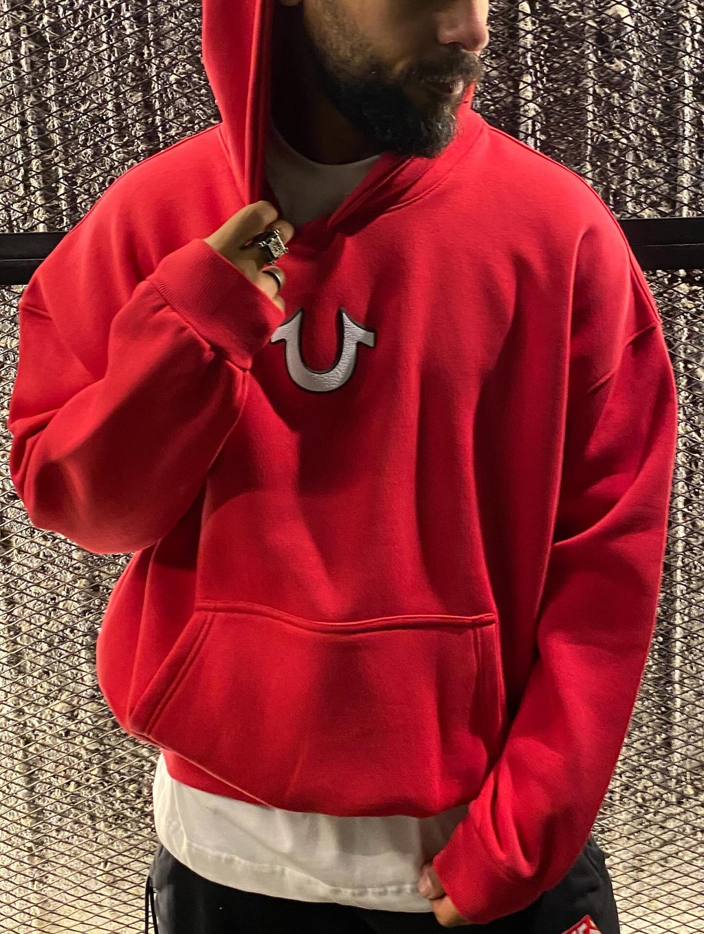 True hoodie extra oversized