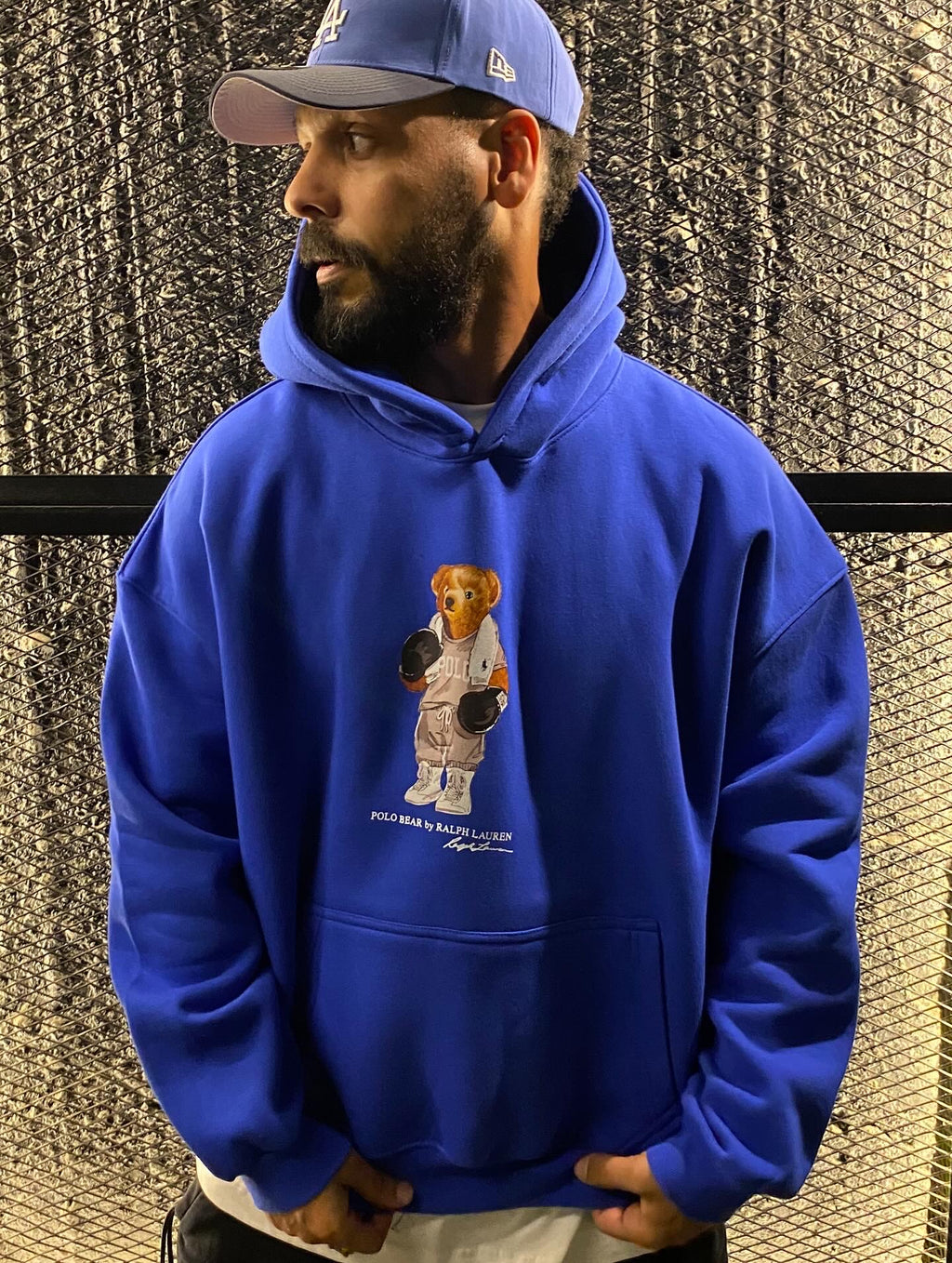 TDbear extra oversized hoodie