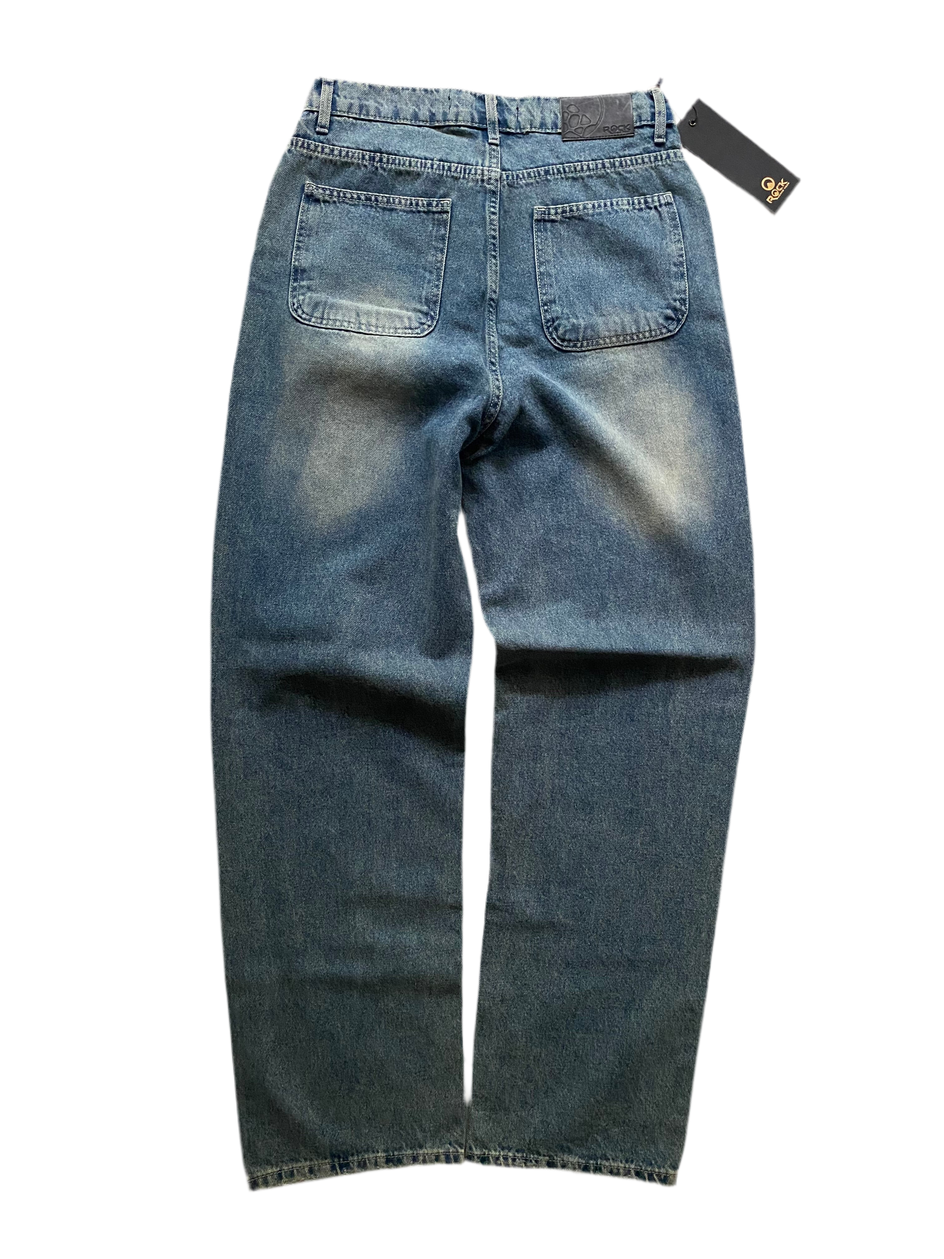 Wide leg jeans