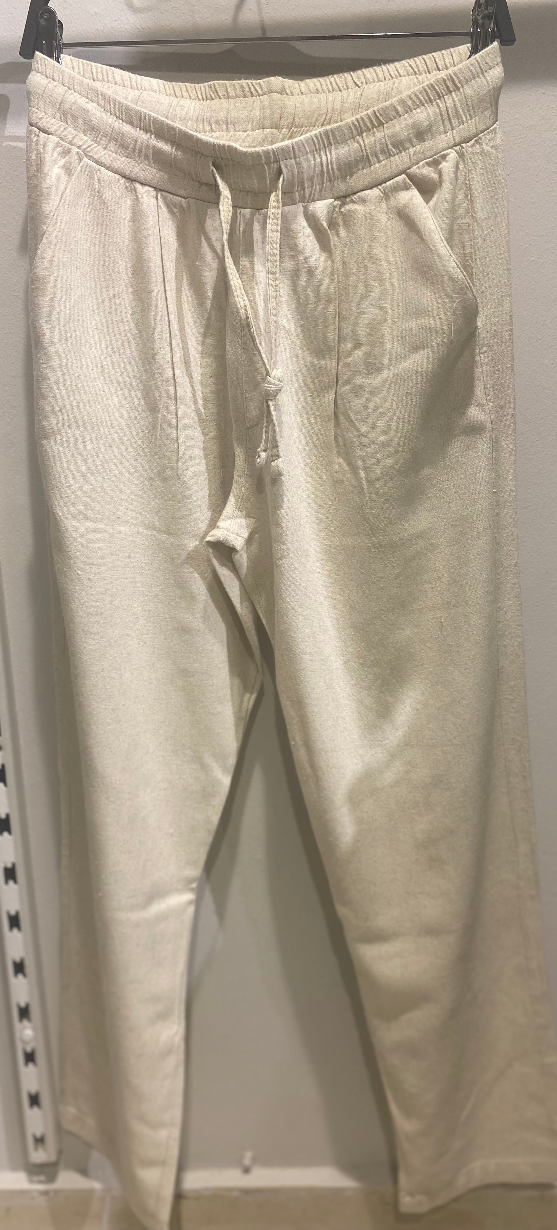 Pure linen pant