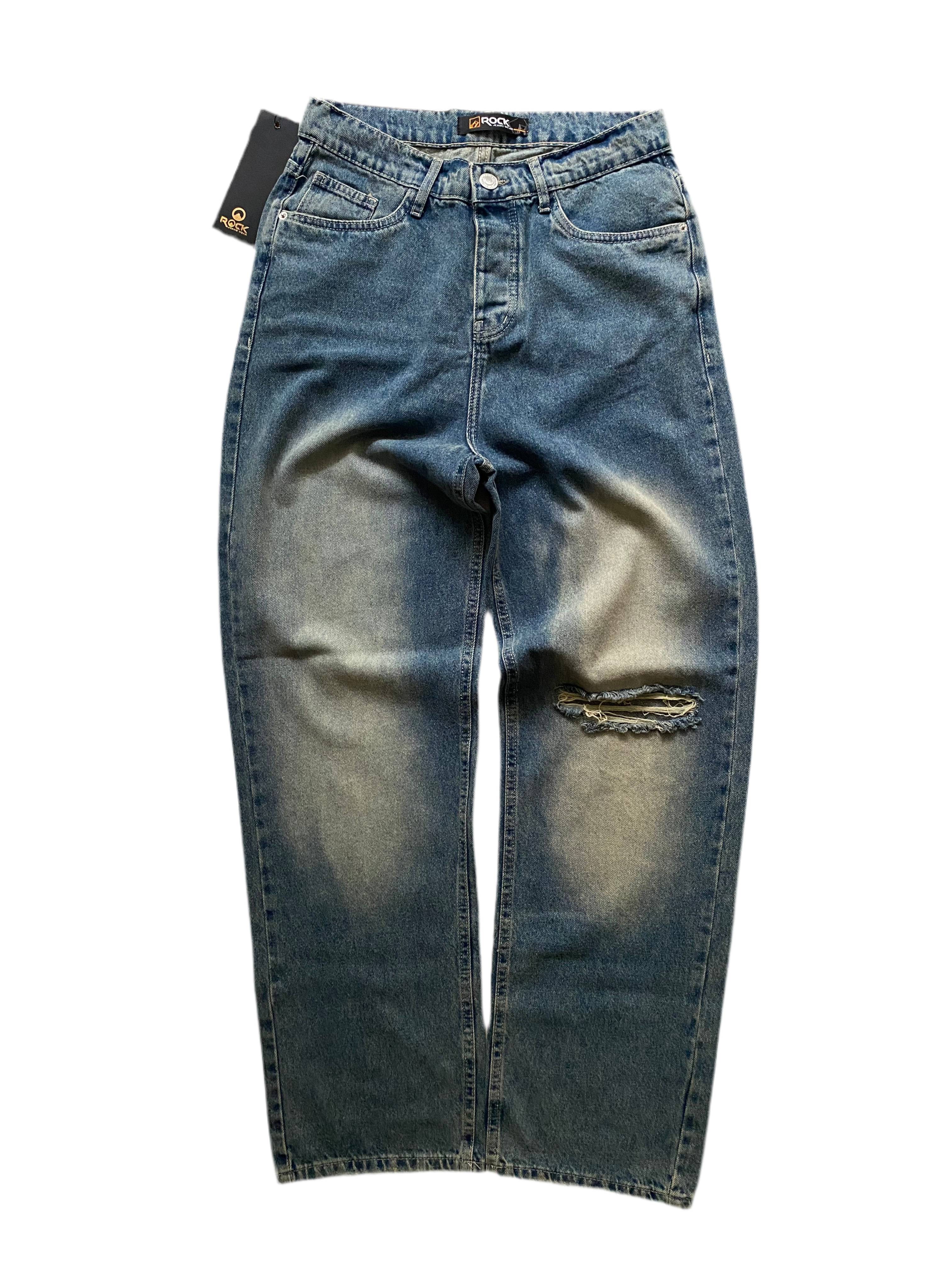 Wide leg jeans