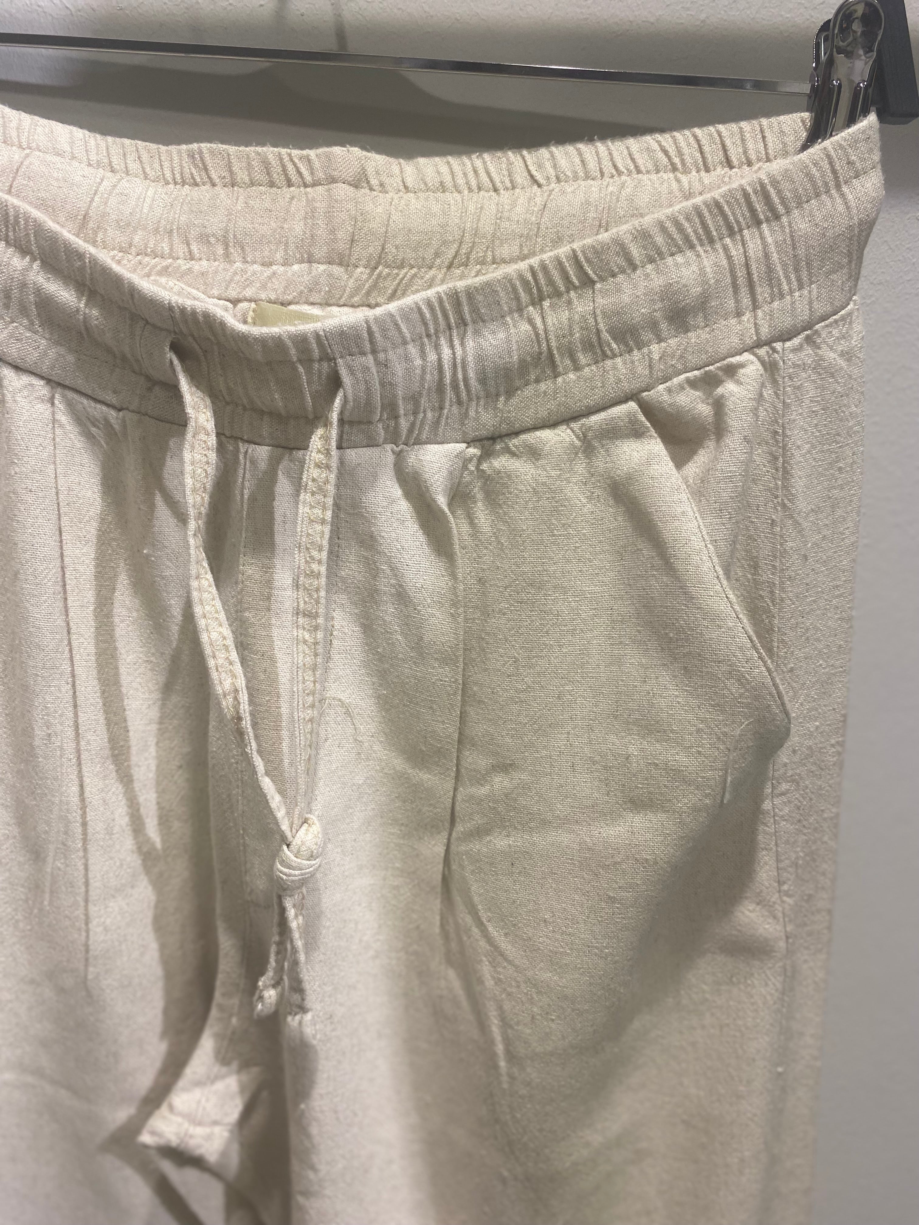 Pure linen pant