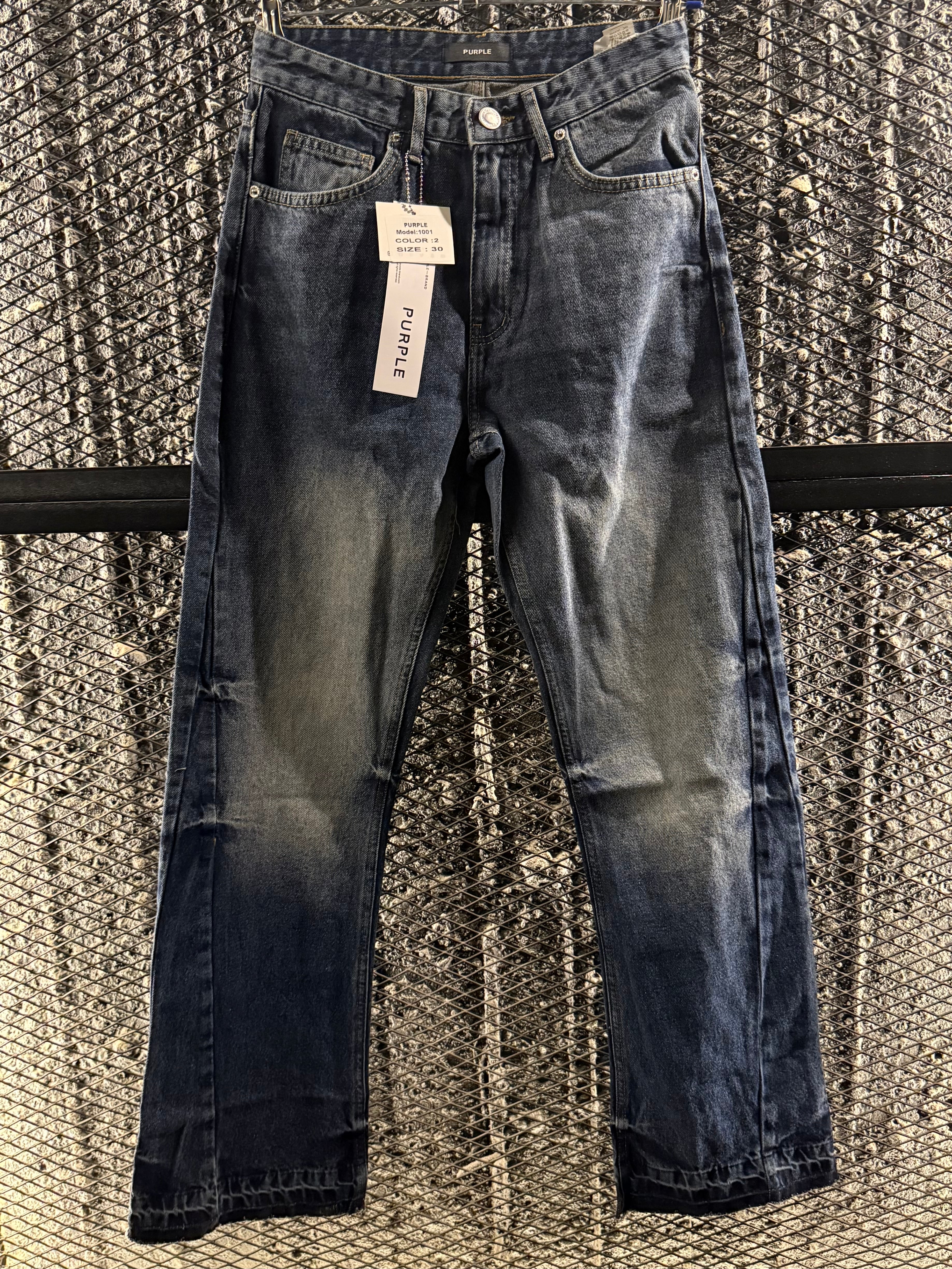 Flared denim