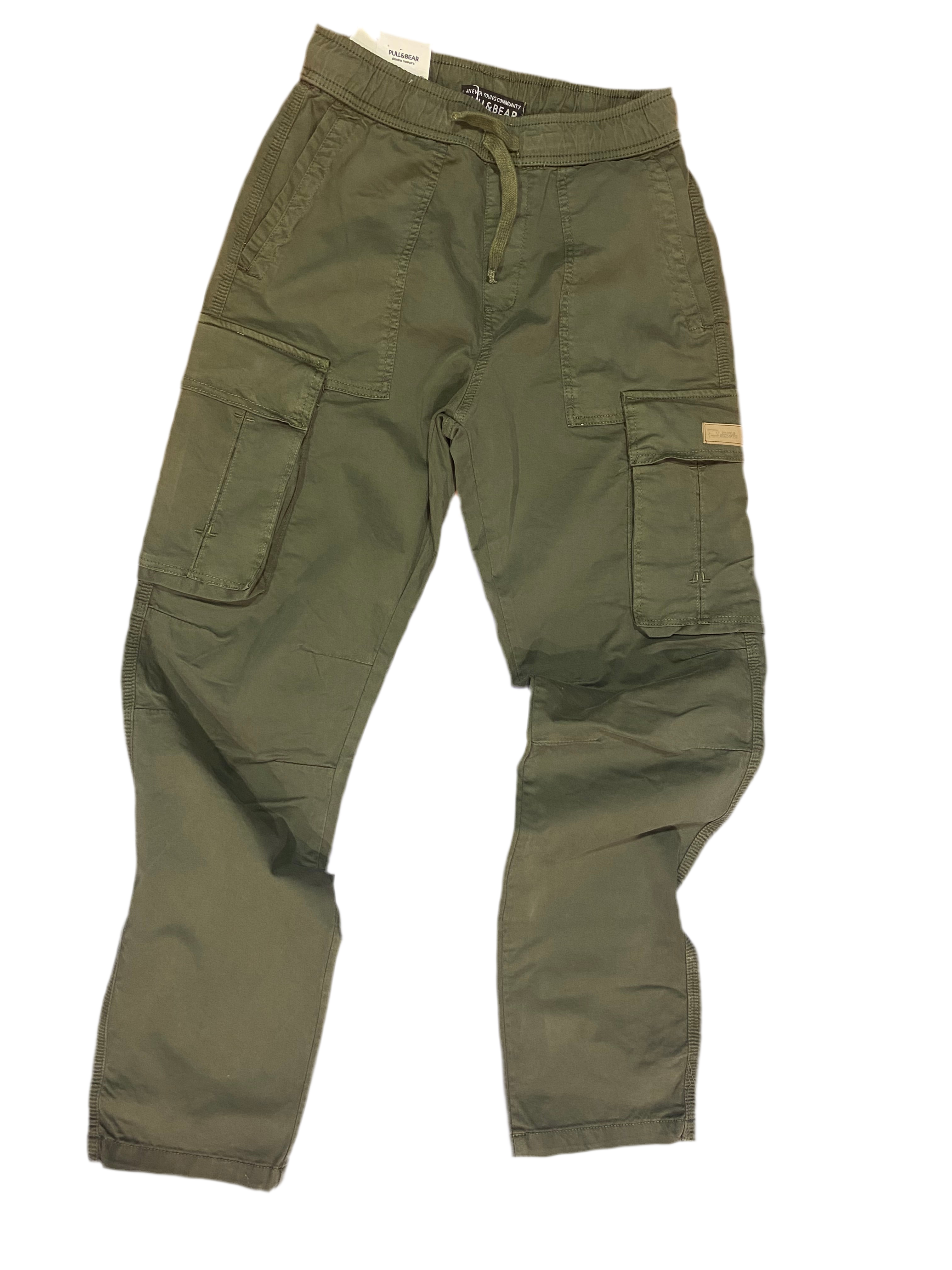 Cargo gabardine pant
