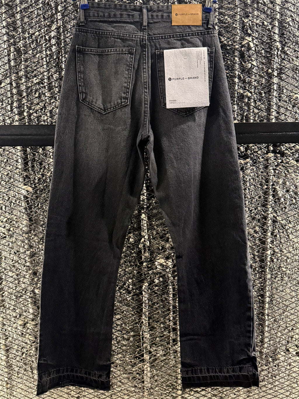 Flared denim
