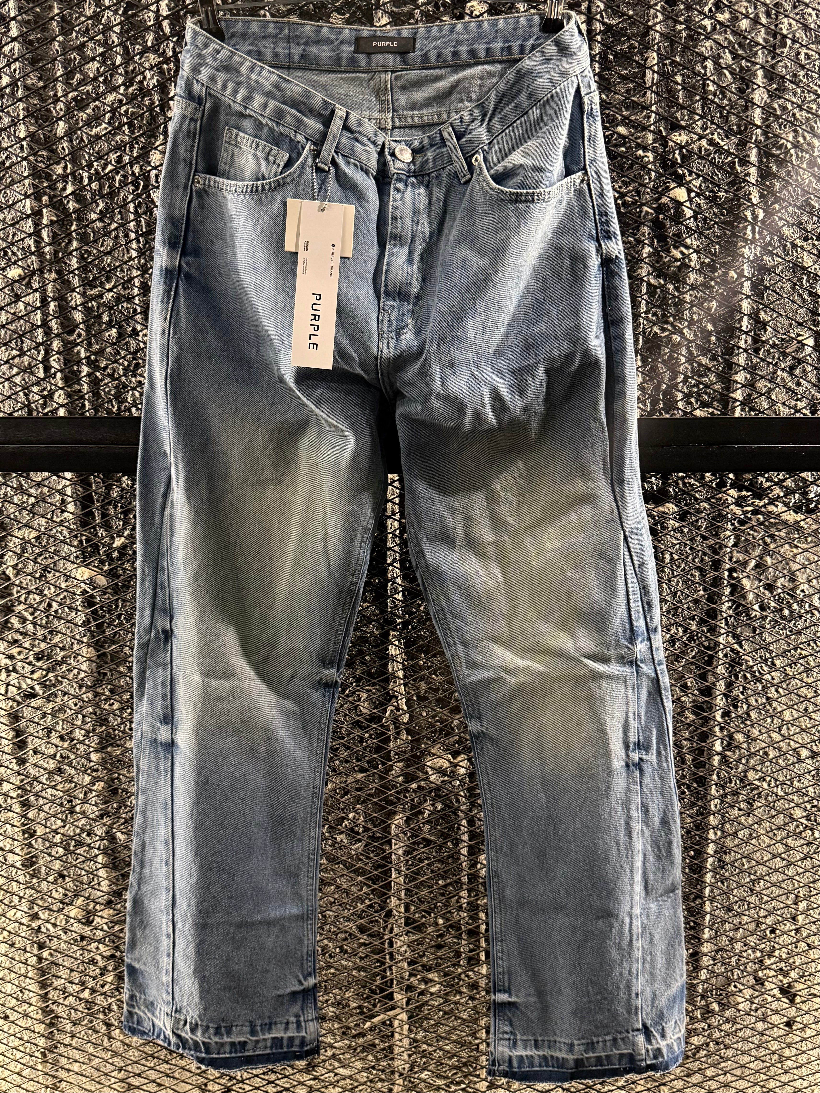 Flared denim